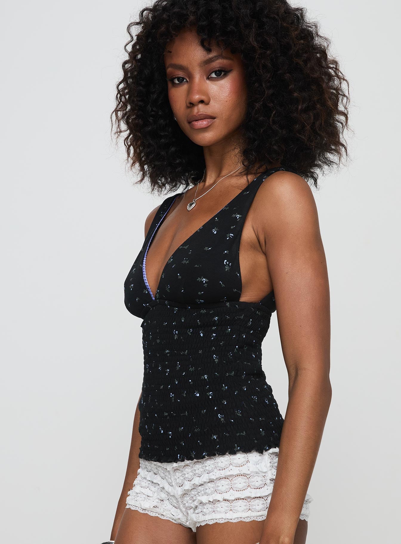 Comfrey Top Black、mySite、solidvoid