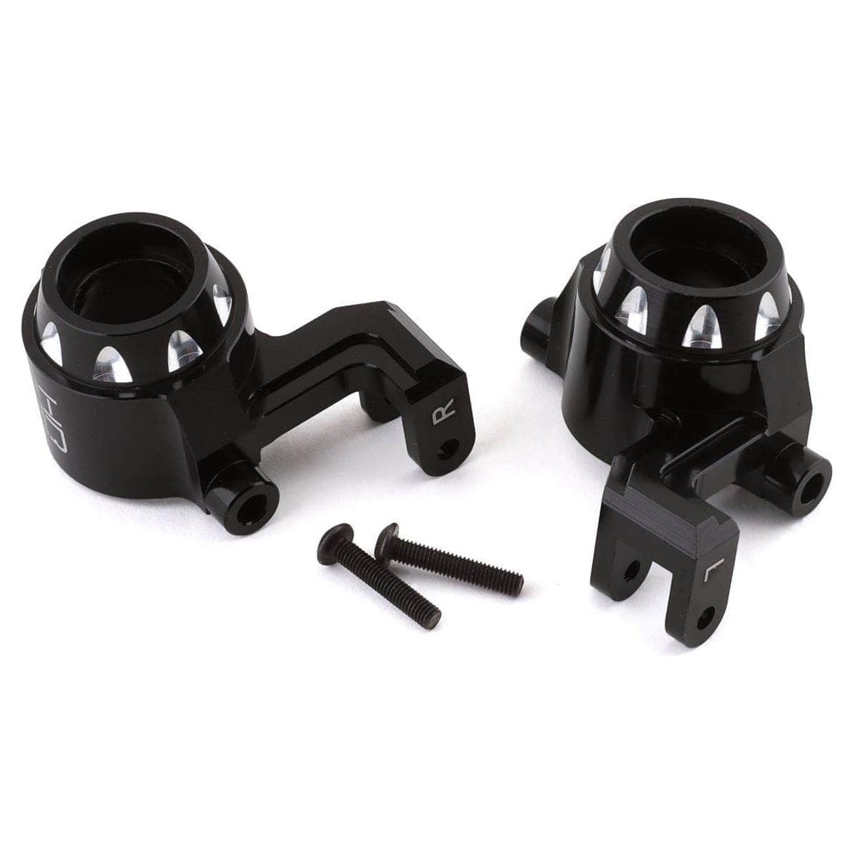  HRAMXX2101, Hot Racing Traxxas Maxx Aluminum Steering Blocks (Black) (2)、mySite、merchandisen