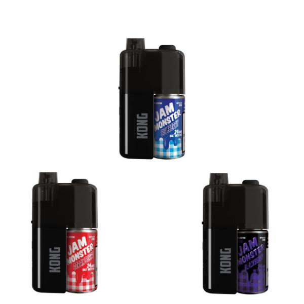 Kong by Zilla x Jam Monster Salt 30ml- 30K Puff Disposable、mySite、zt4zffjzw