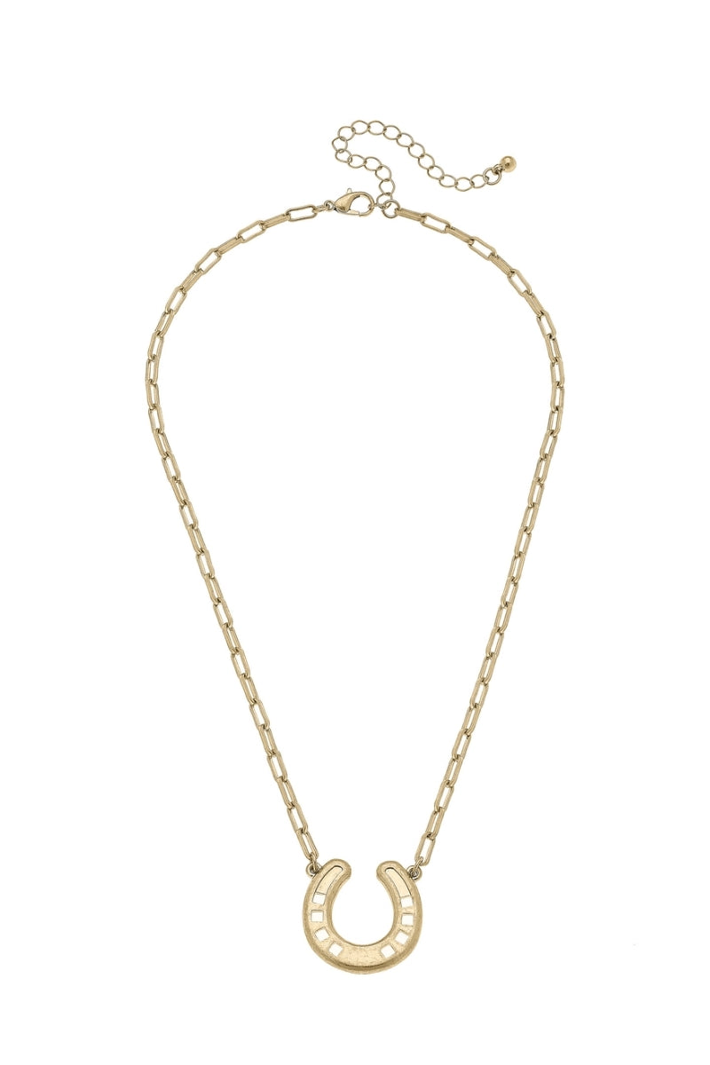 Clyde Horseshoe Pendant Necklace、mySite、hinf8tx79