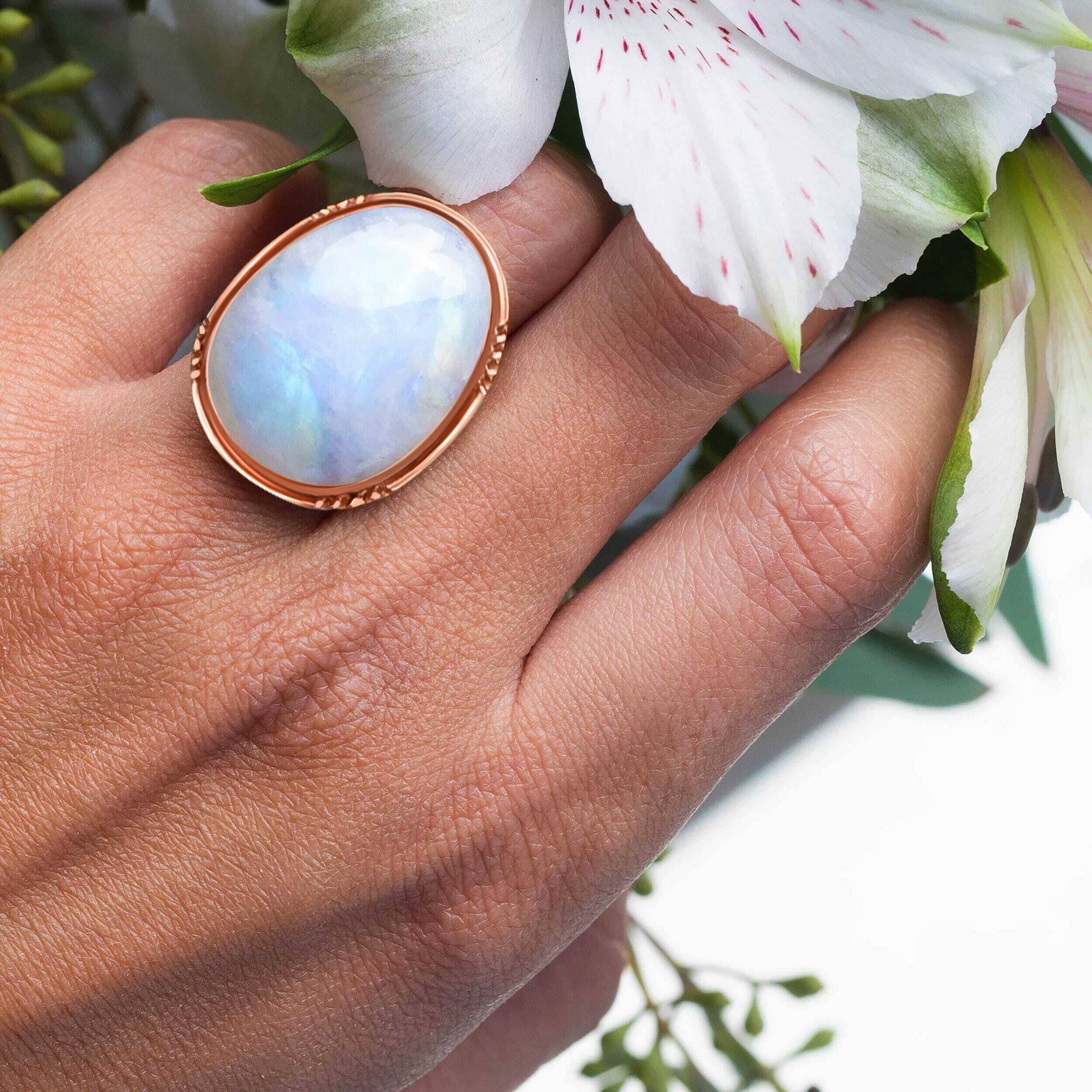 Moonstone Ring - Aurora、mySite、hinf8tx79
