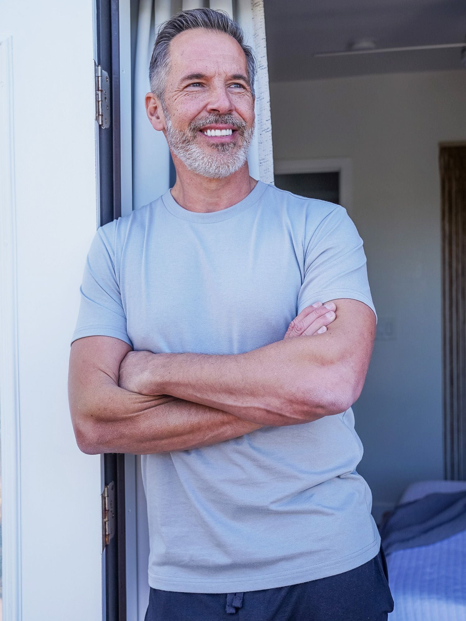  Fog Grey Crew Neck、mySite、ghnorth