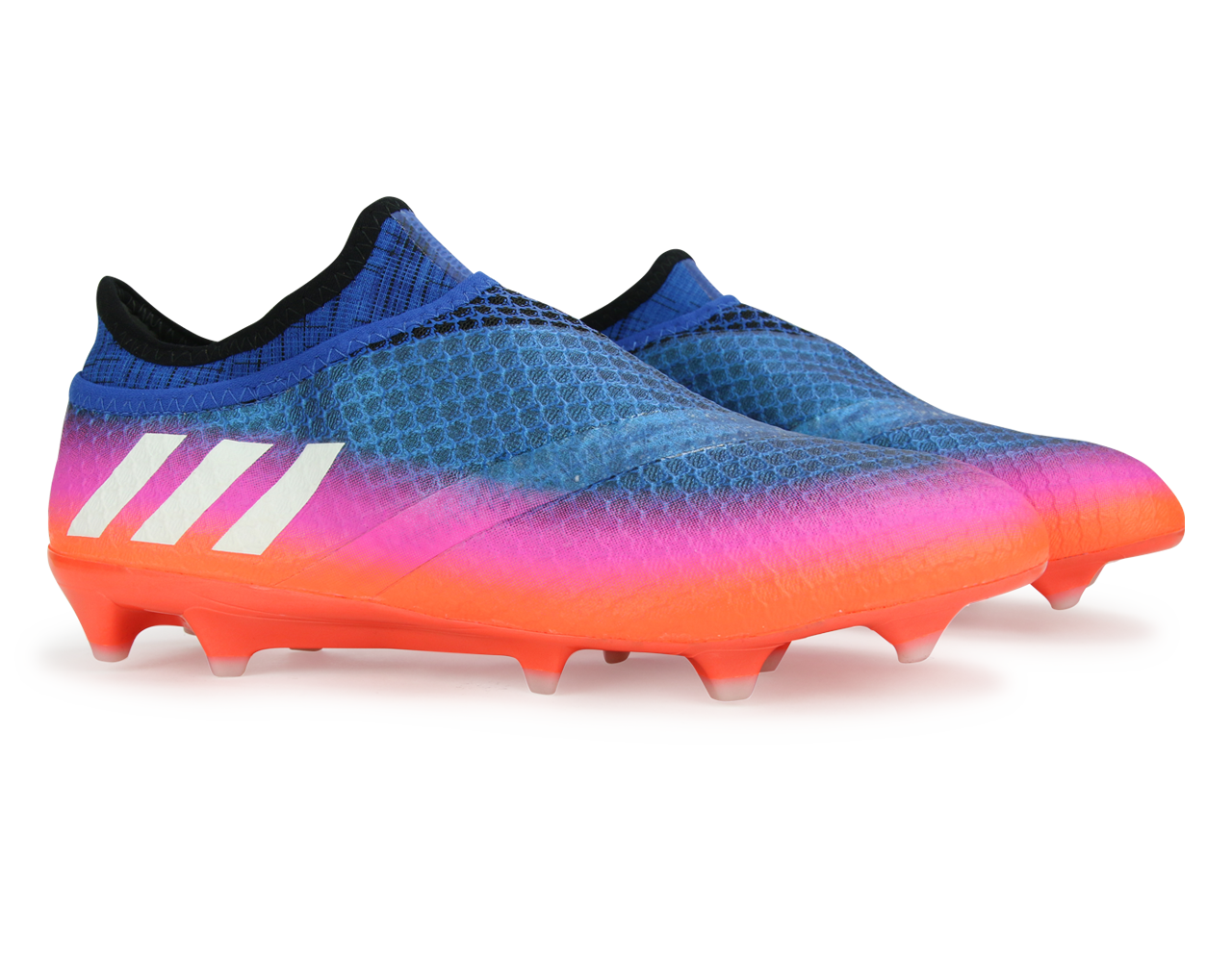 adidas Men's Messi 16+ Pureagility FG Blue/White/Solar Orange、mySite、bottomscart