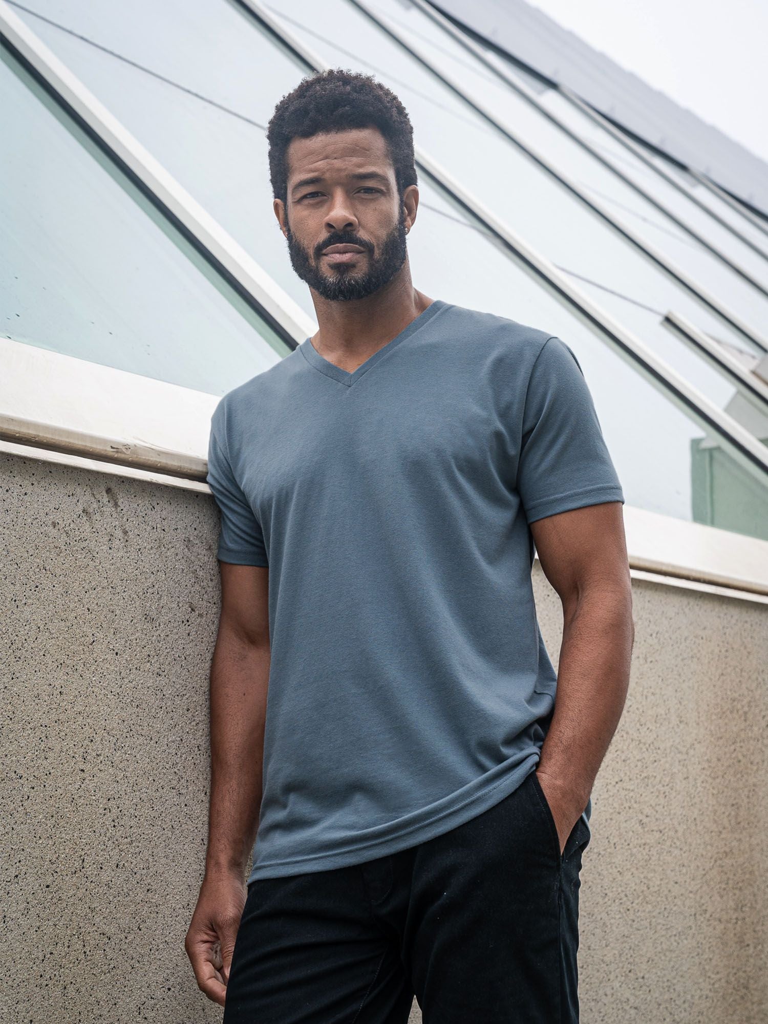  Storm Blue V-Neck、mySite、ghnorth