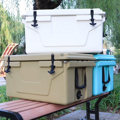Hot Selling Blue color 65QT Outdoor cooler fish ice chest Box 2022 Popular Camping Cooler Box、、eastwooduniform