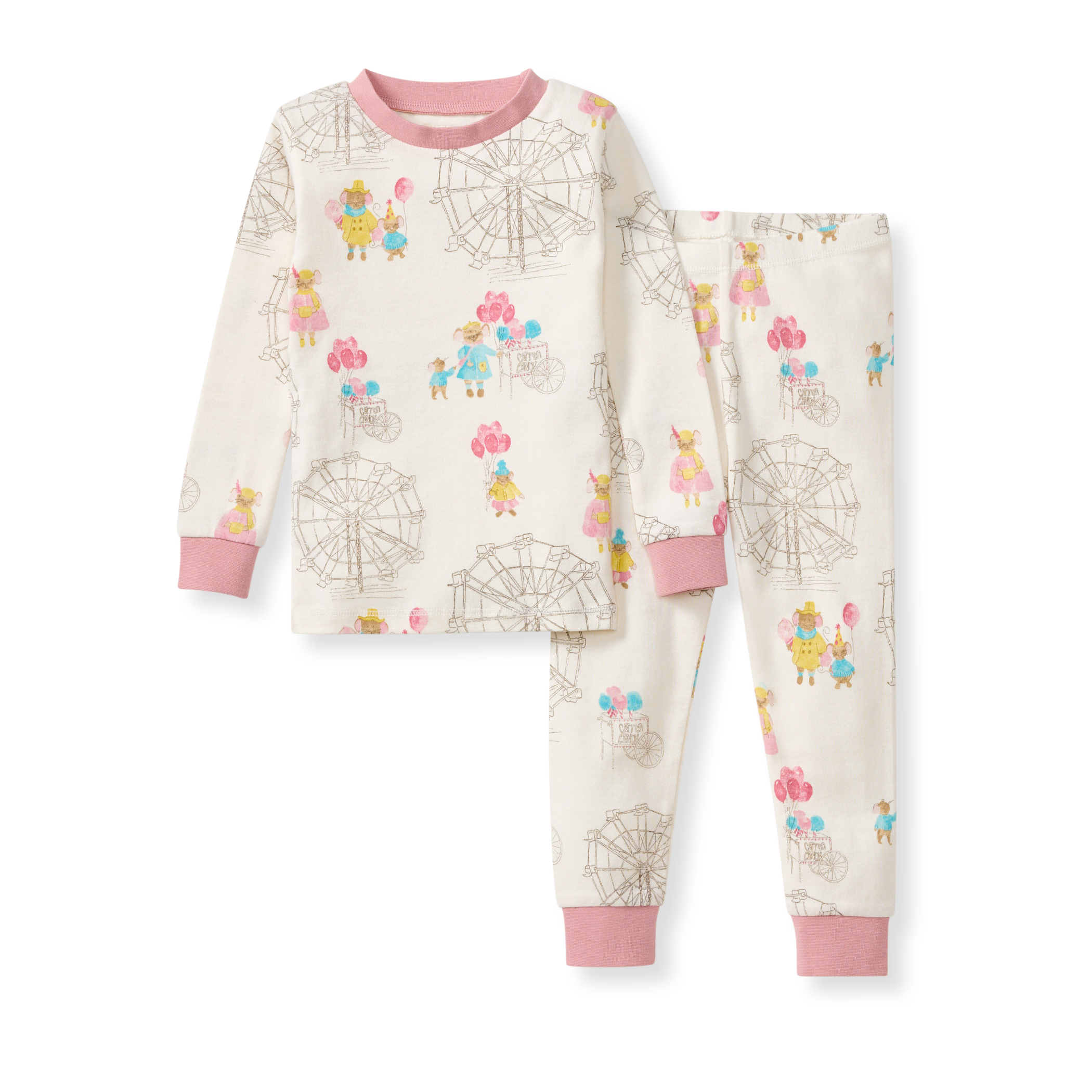  Fall Carnival Organic Two-Piece Pajamas、mySite、layawaytickets