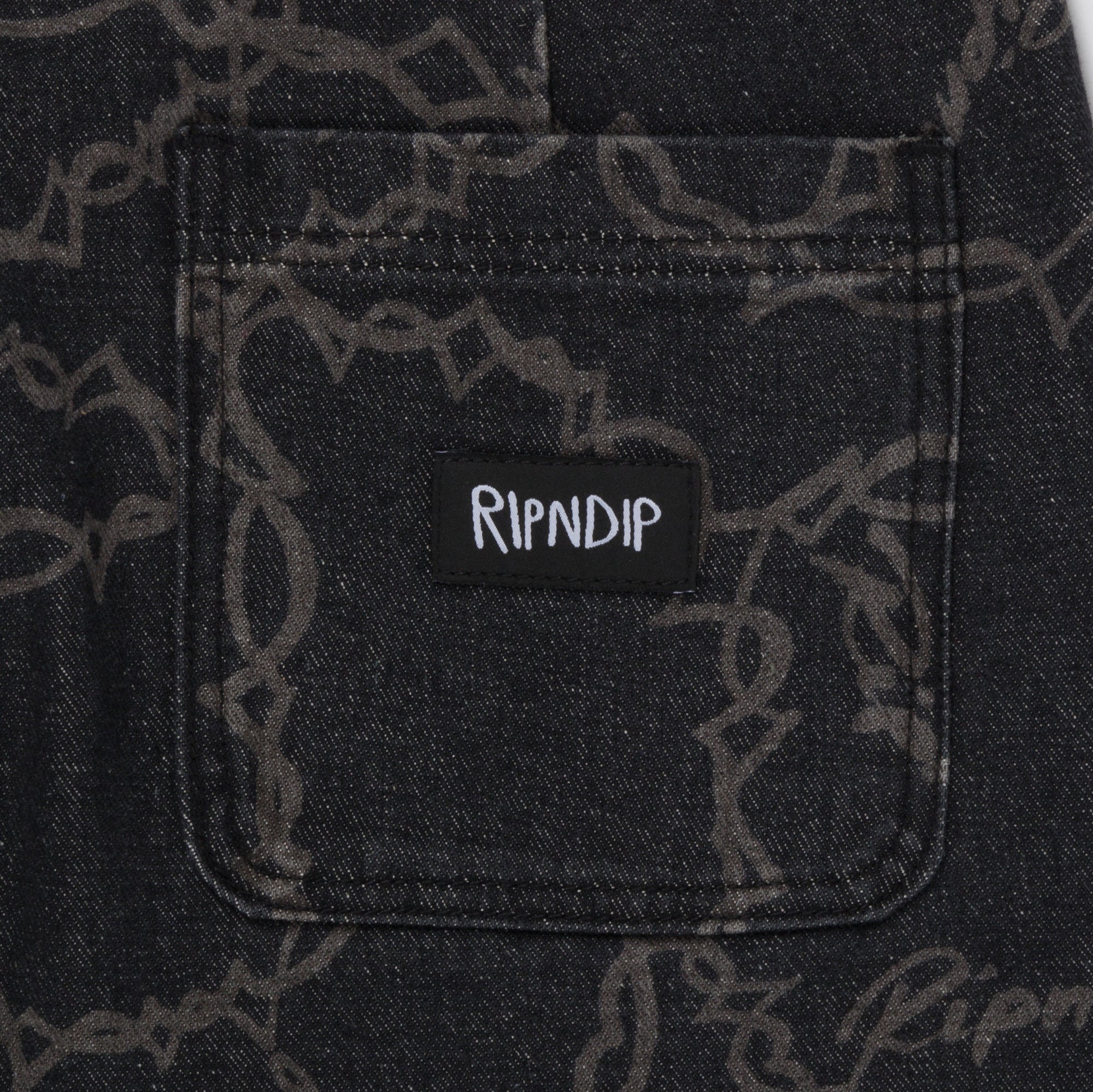  Wired Denim Pants (Black)、mySite、merchandisen