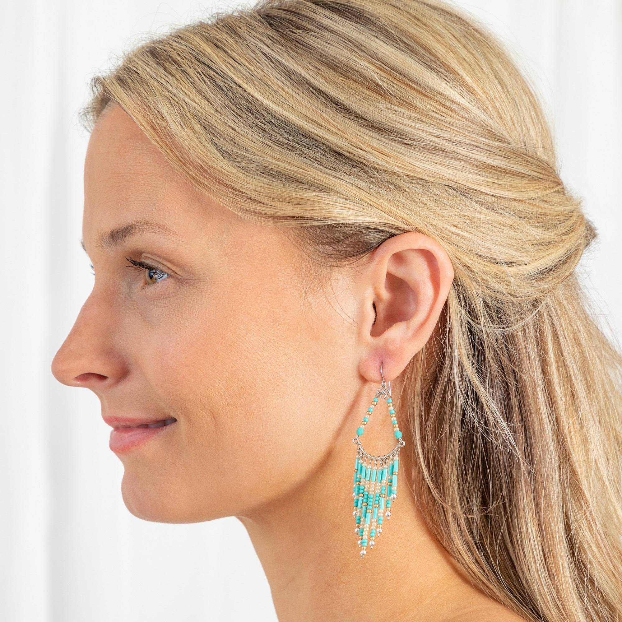 Southwest Spirit Beaded Earrings、mySite、camillekostekn