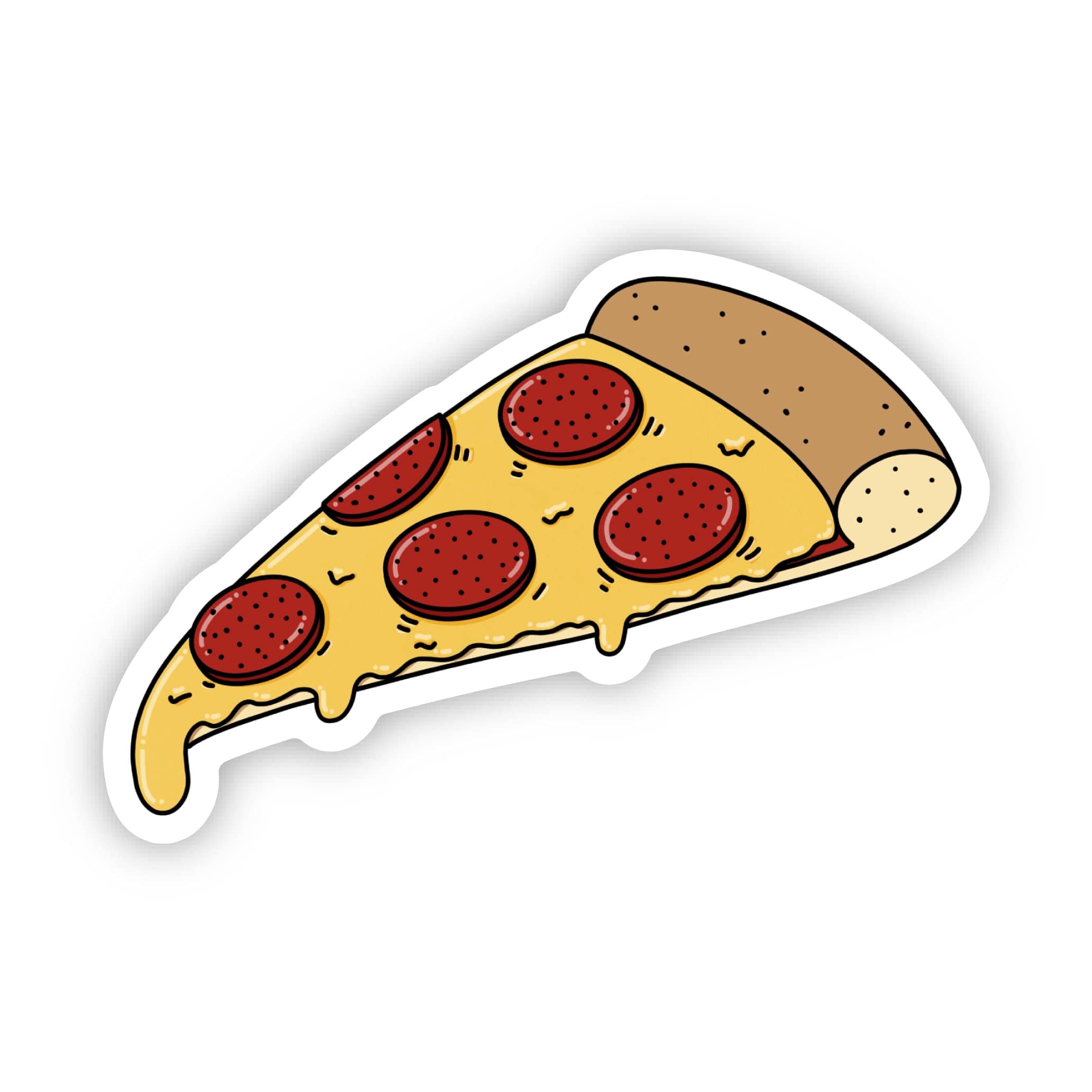  Pepperoni Pizza Slice Sticker、mySite、ghnorth