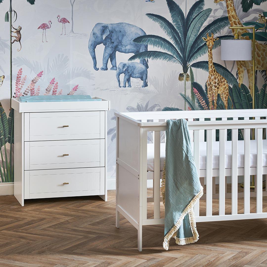  Obaby Evie 2 Piece Room Set - White、mySite、merchandisen