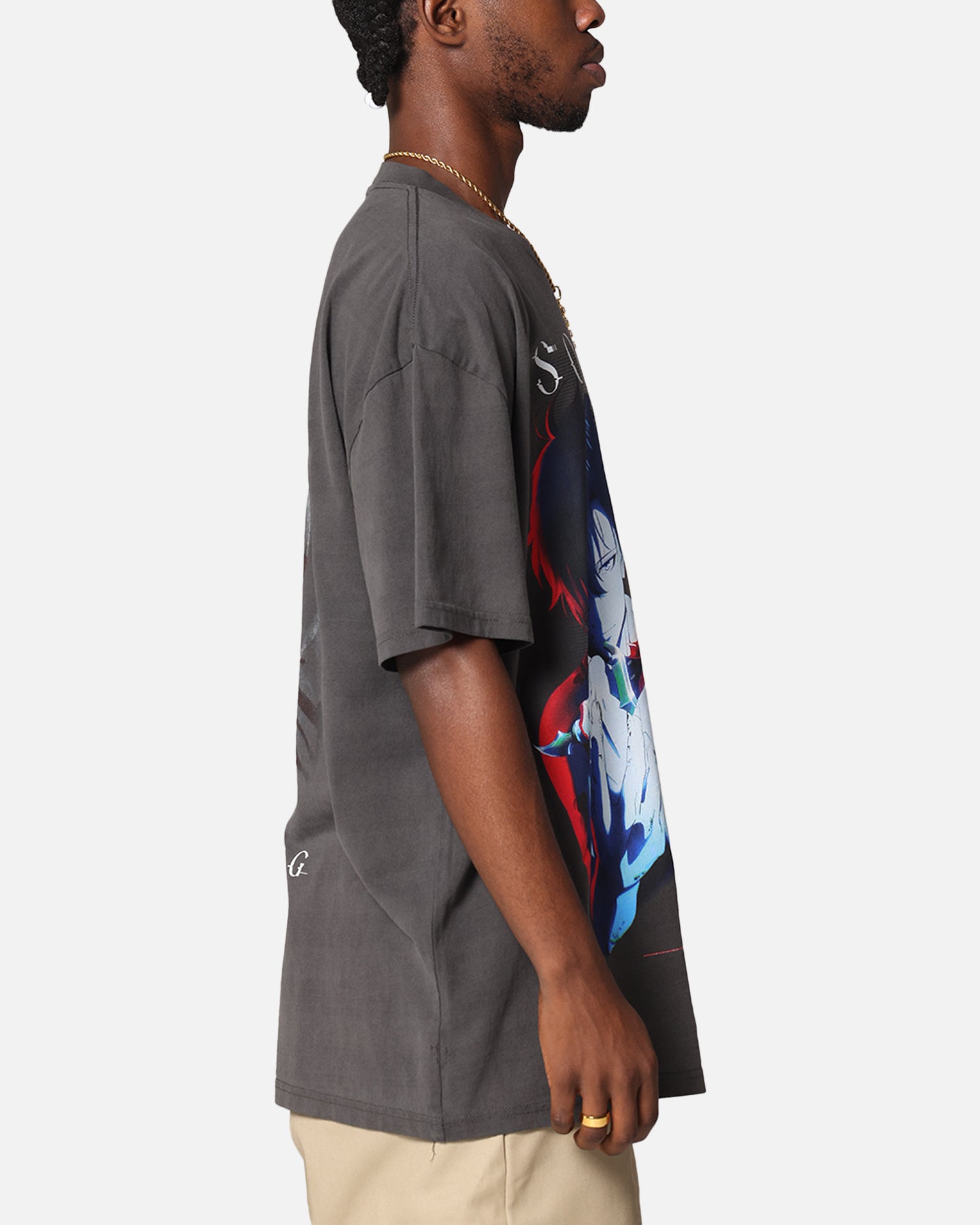 Goat Crew X Solo Leveling Solo Leveling Heavy T-Shirt Black Wash、mySite、zt4zffjzw