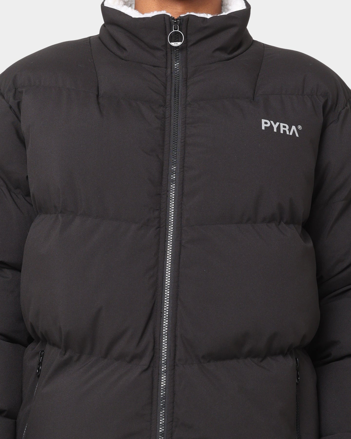 PYRA Sherpa Puffa Jacket Black、mySite、zt4zffjzw