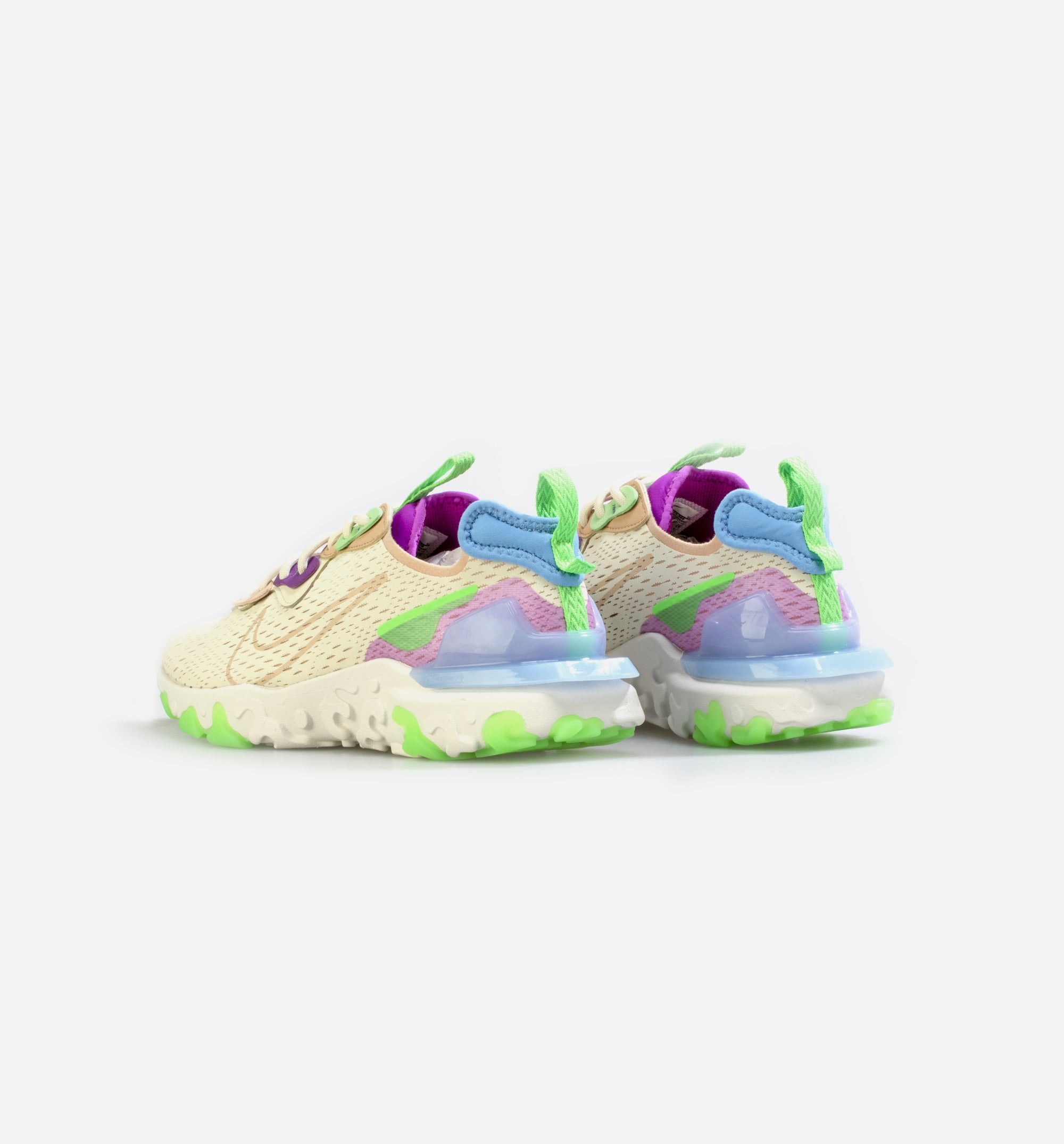 React VIsion Womens Lifestyle Shoe - Tan/Green、mySite、dreamappss