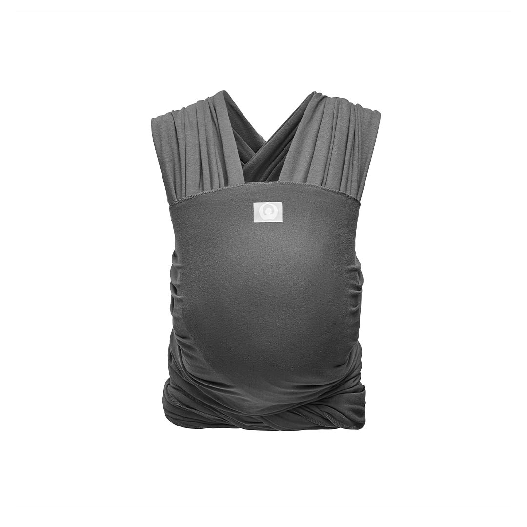  Gaia Stretchy Baby Wrap Carrier - Organic Cotton - Graphite、mySite、merchandisen