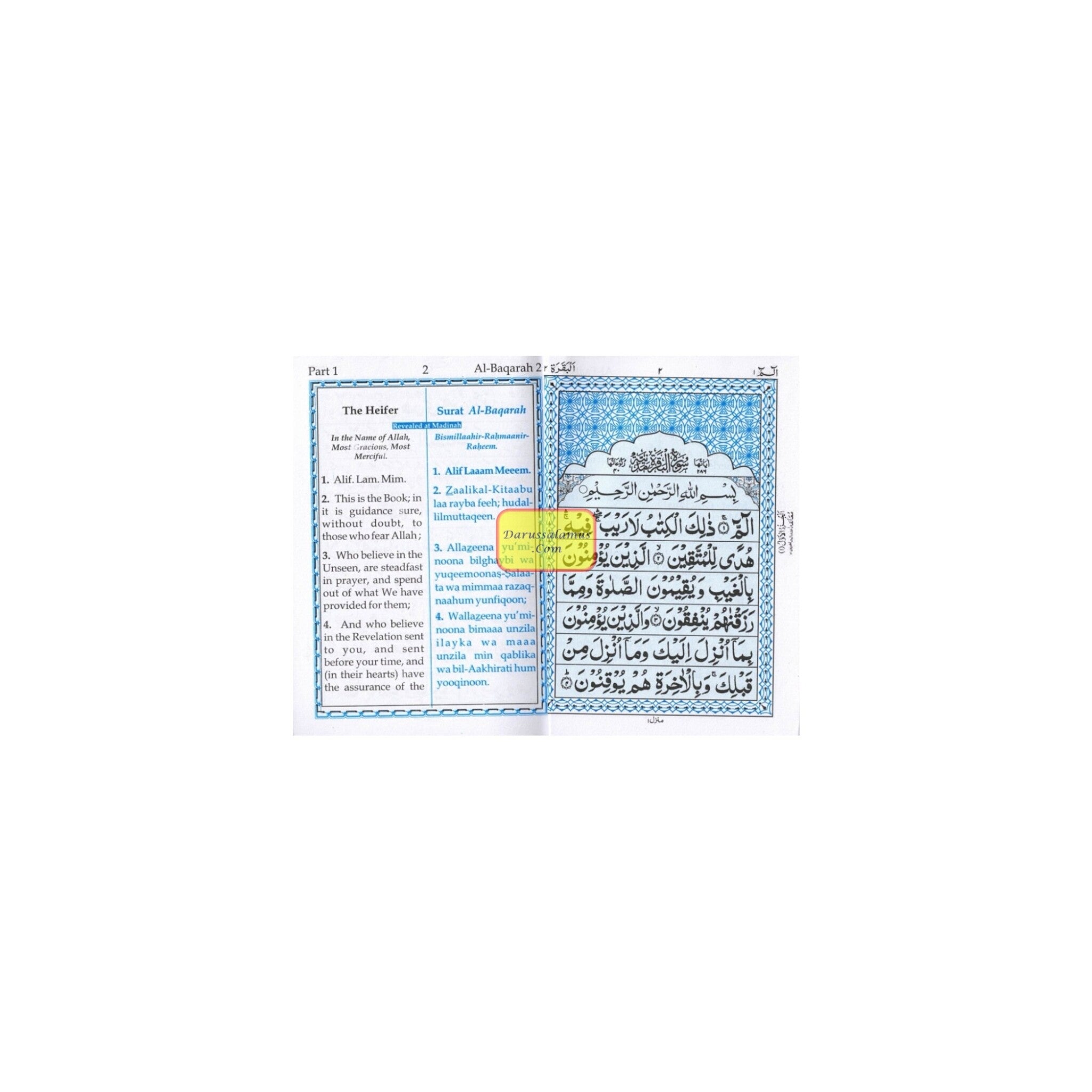 30 parts set of The Holy Quran with English Translation and Transliteration (Pocket Size) Ref 903、mySite、topwebapps