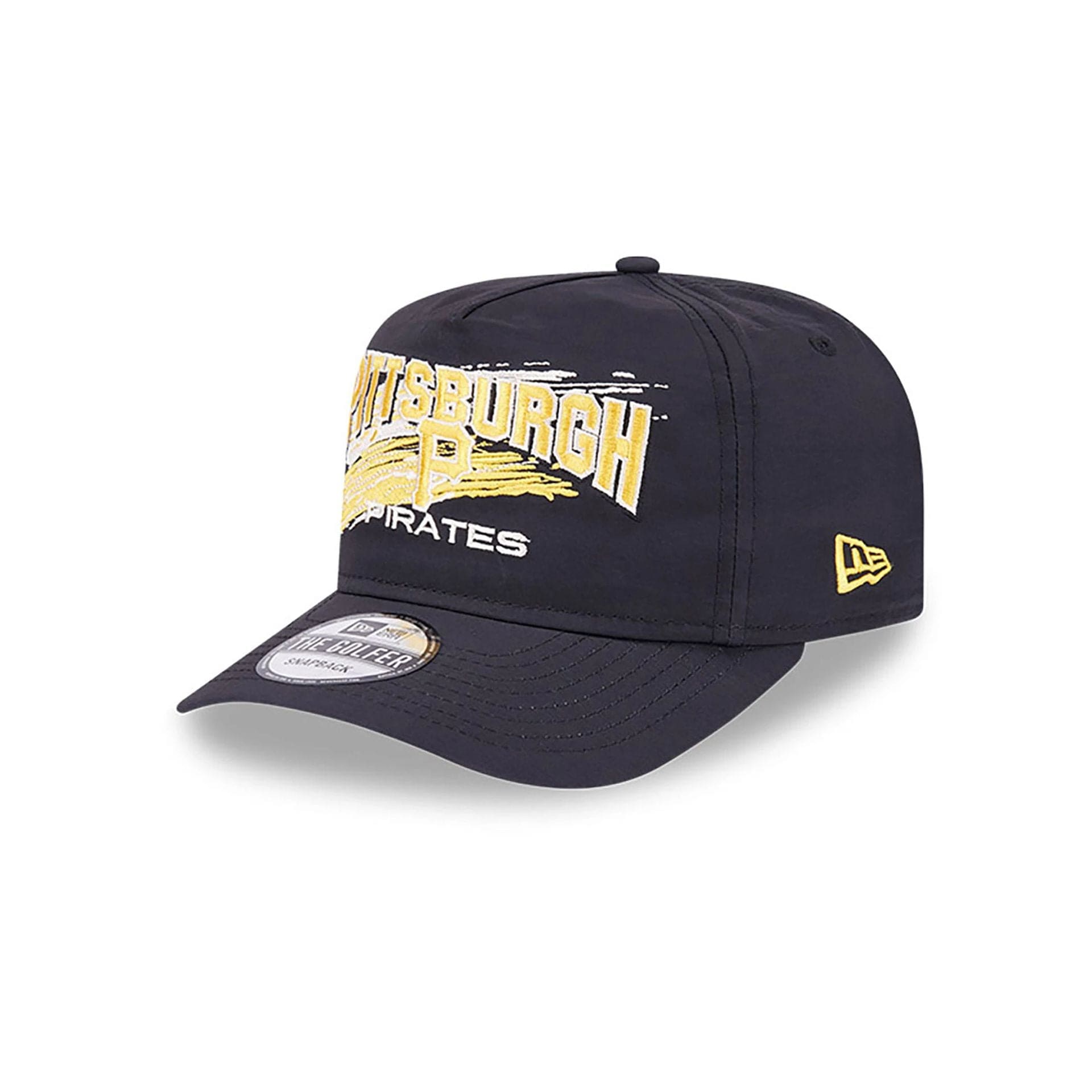Pittsburgh Pirates Throwback Brush Black Golfer Clipback Adjustable Cap、mySite、vikingsvslions
