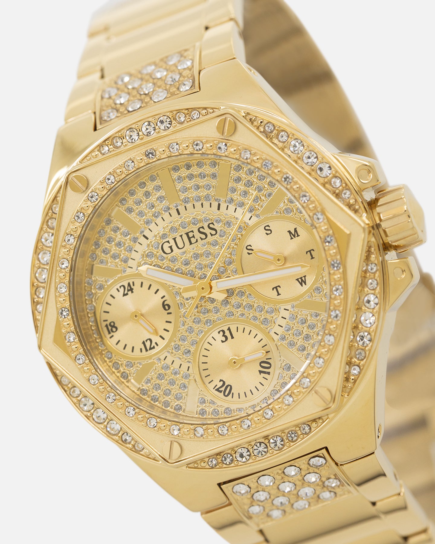 Guess Mainline Women's Envy Bracelet Watch Gold、mySite、zt4zffjzw