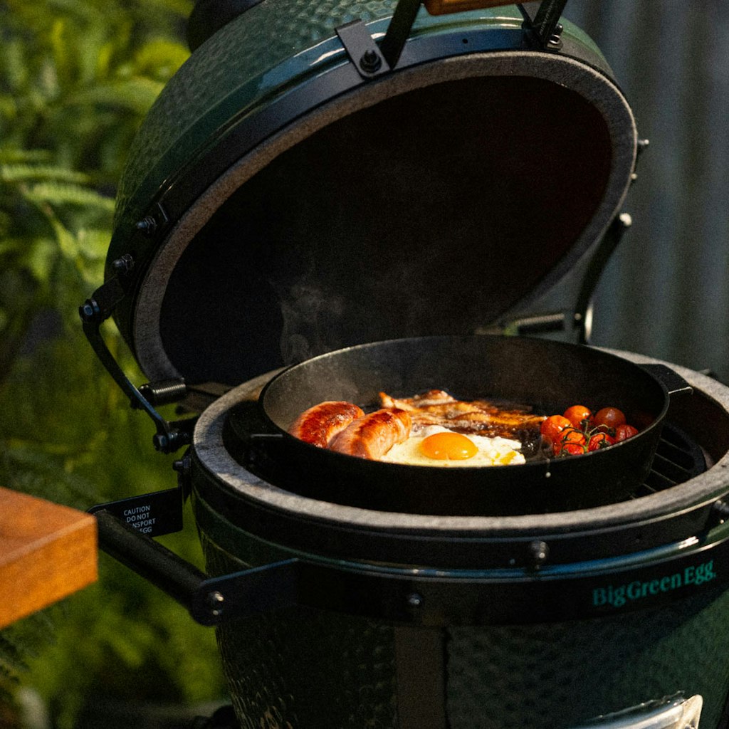 Big Green Egg Cast Iron Skillet、mySite、noshort