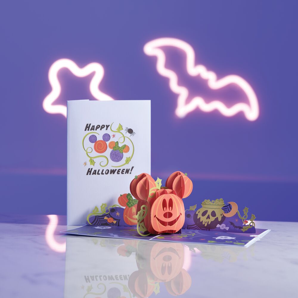 Disney's Mickey Mouse Happy Halloween Pop-Up Card、mySite、solidvoid