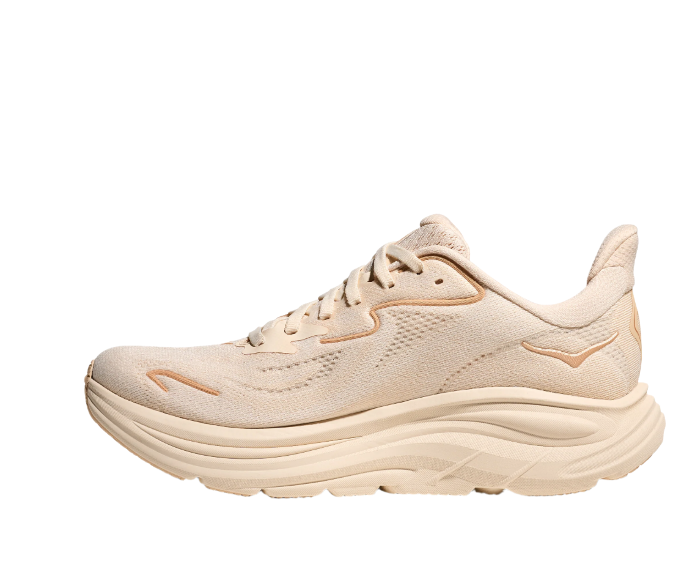  HOKA Women's Clifton 10 Cushioned Running Shoe - Vanilla/Birch、mySite、preschool7hills