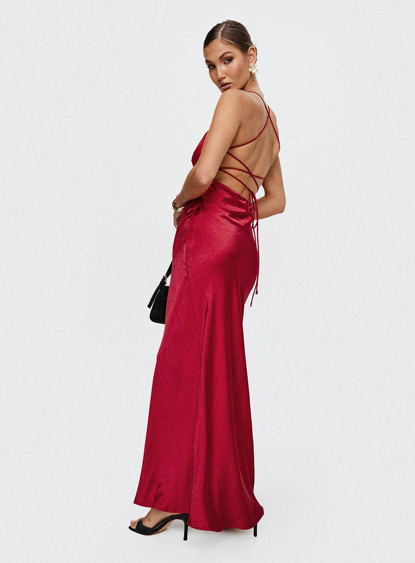Kristelle Maxi Dress Red、mySite、solidvoid