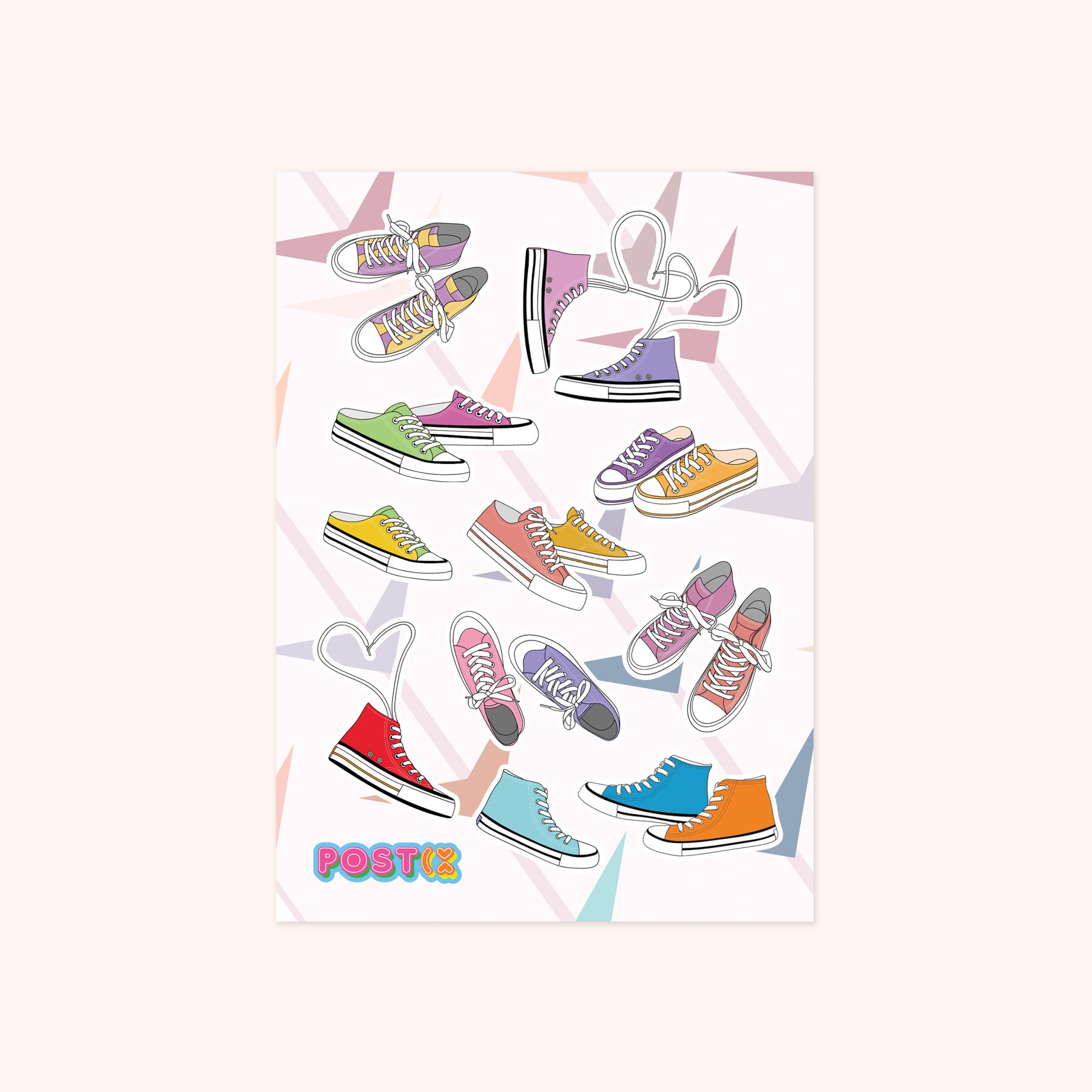  Cool Classic Kicks Sticker Sheet、mySite、ghnorth