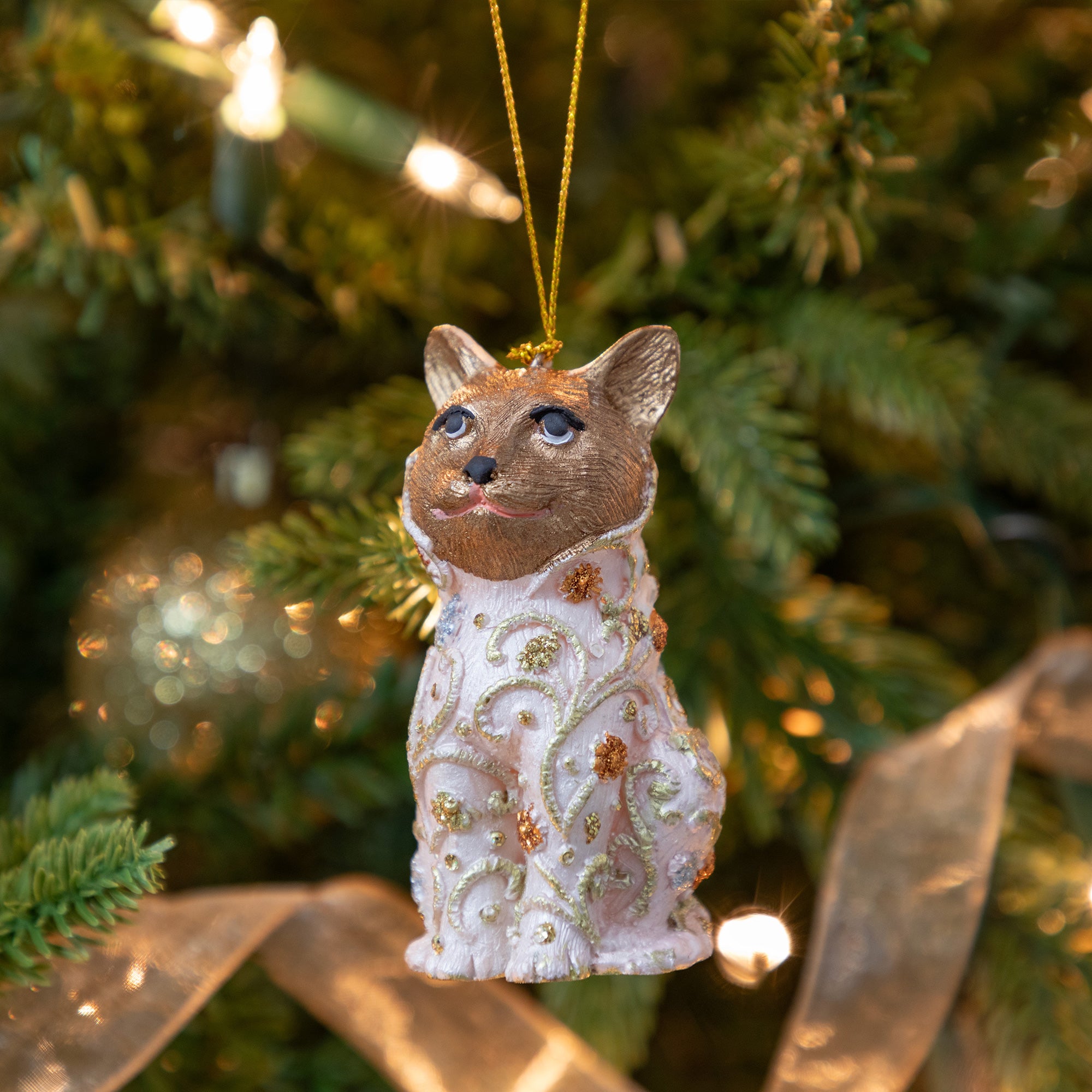 Cute Cat Beaded Ornament、mySite、camillekostekn