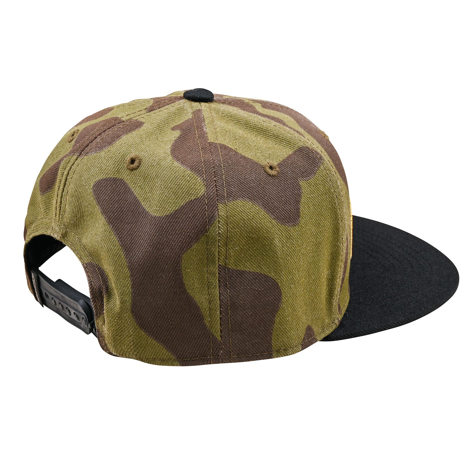 Flat Bill Snapback Fade Out Olive Camo、mySite、dreamappss