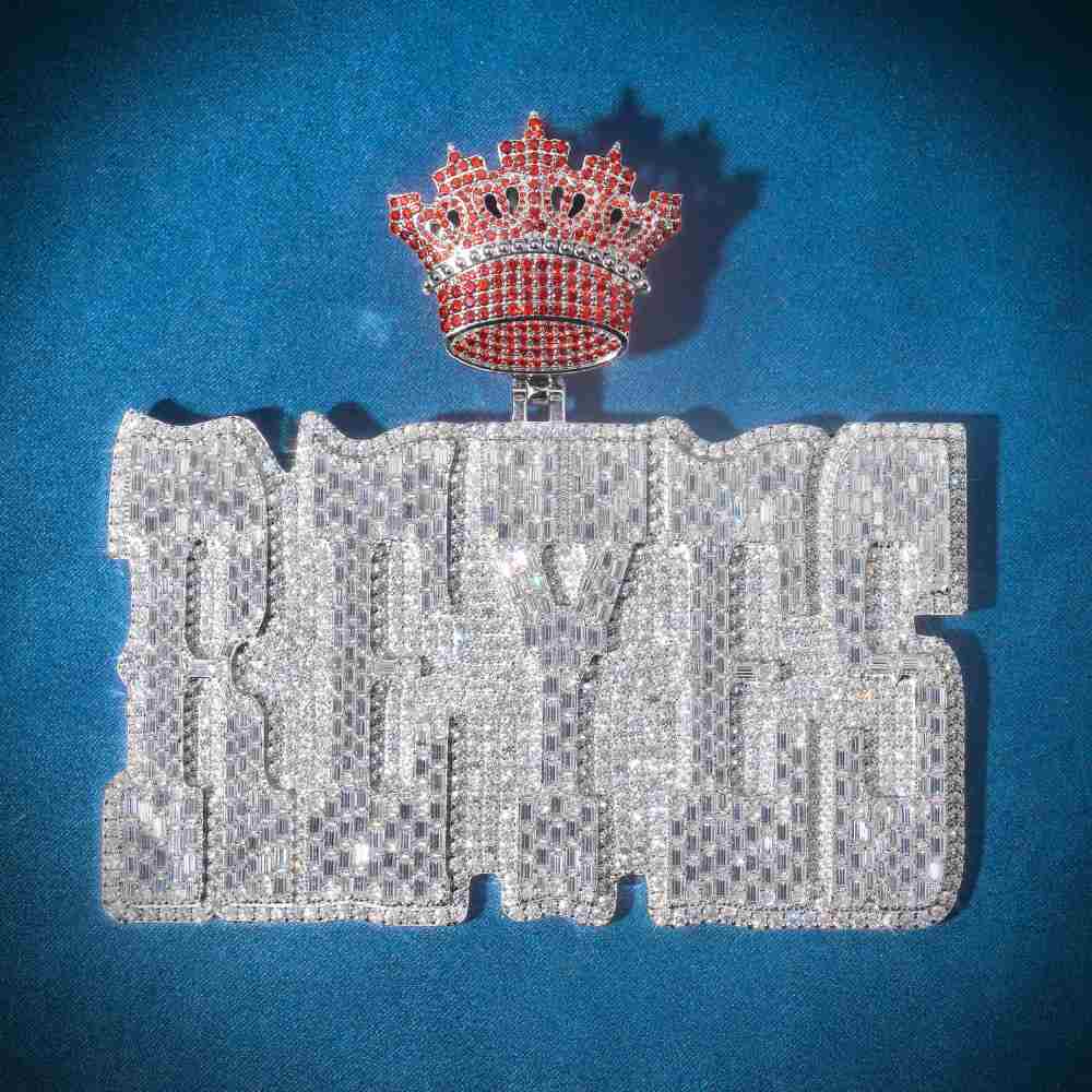 REYES Custom Pendant 14K White Gold、mySite、hinf8tx79