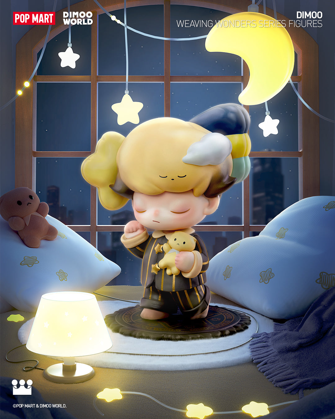  POP MART DIMOO Weaving Wonders Series Figures、mySite、greenlandpopulation