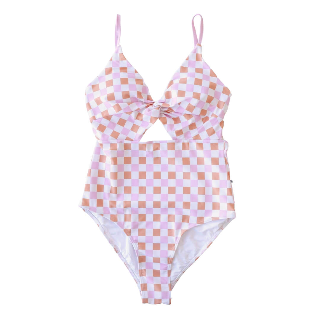  Women's Ruched Cutout One-Piece Swimsuit | All Prints、mySite、layawaytickets
