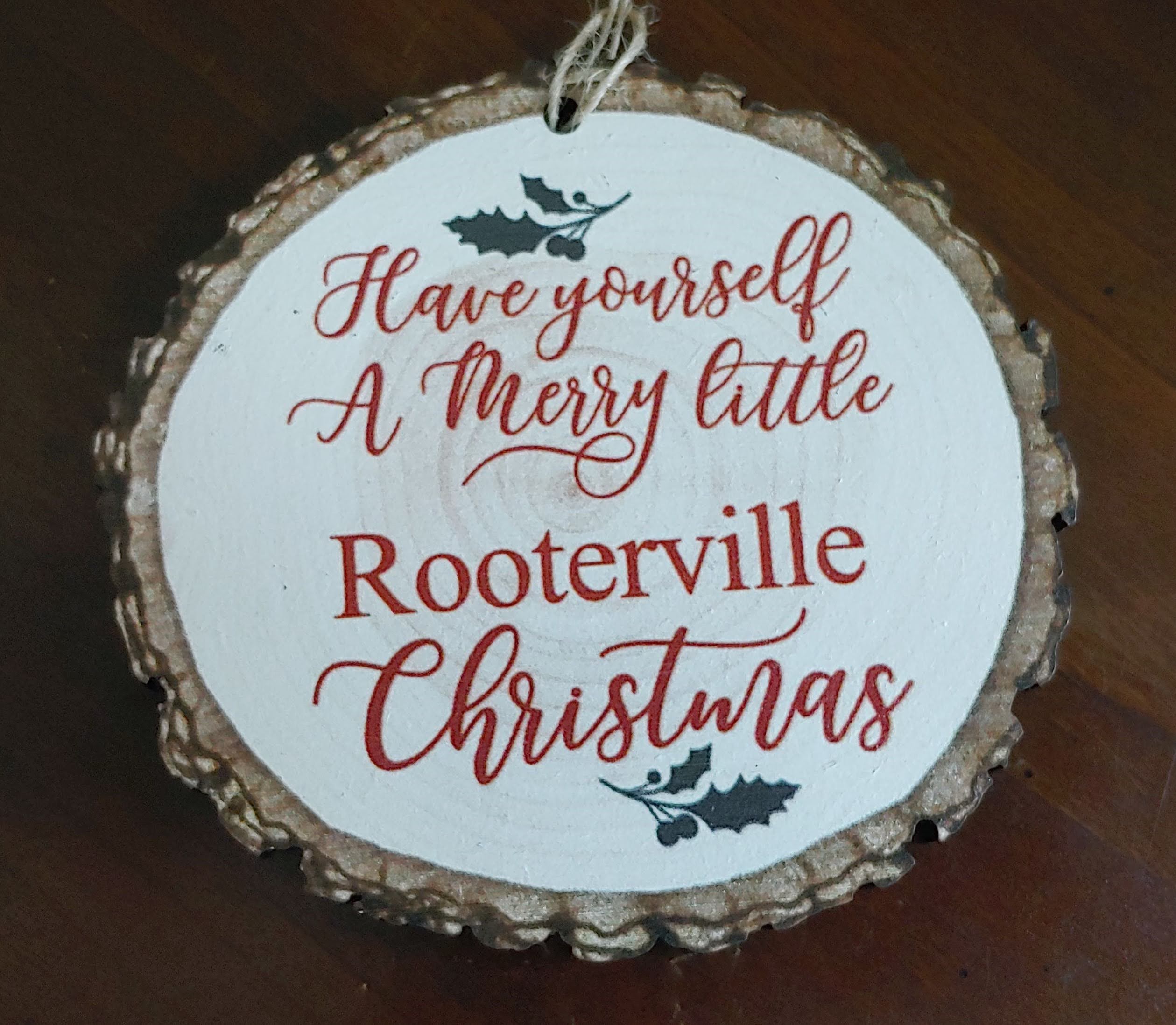 Rooterville Christmas Ornament by P Graham Dunn、mySite、g9winljtr