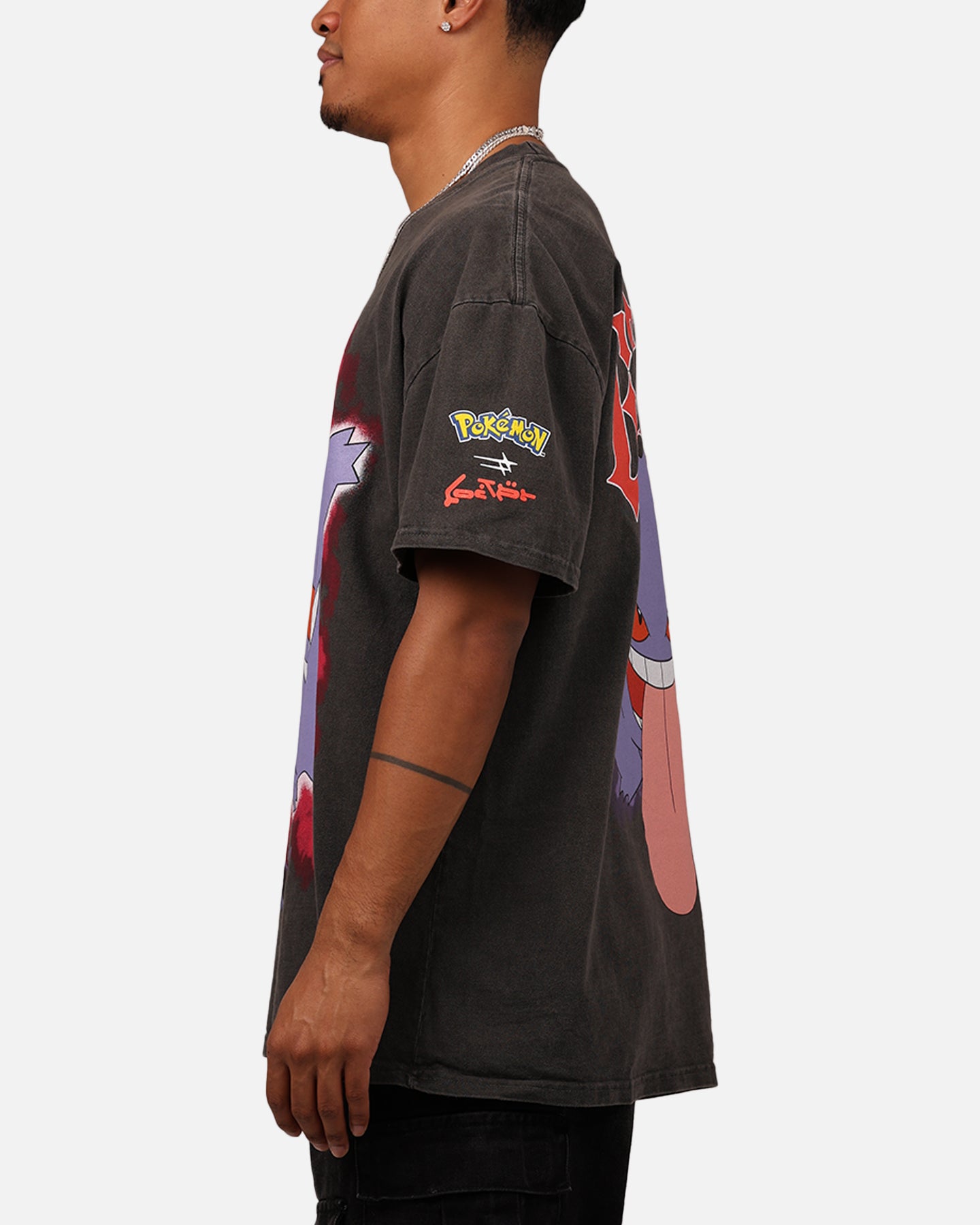 Pokémon By Loiter Gengar Heavyweight T-Shirt Black Wash、mySite、zt4zffjzw