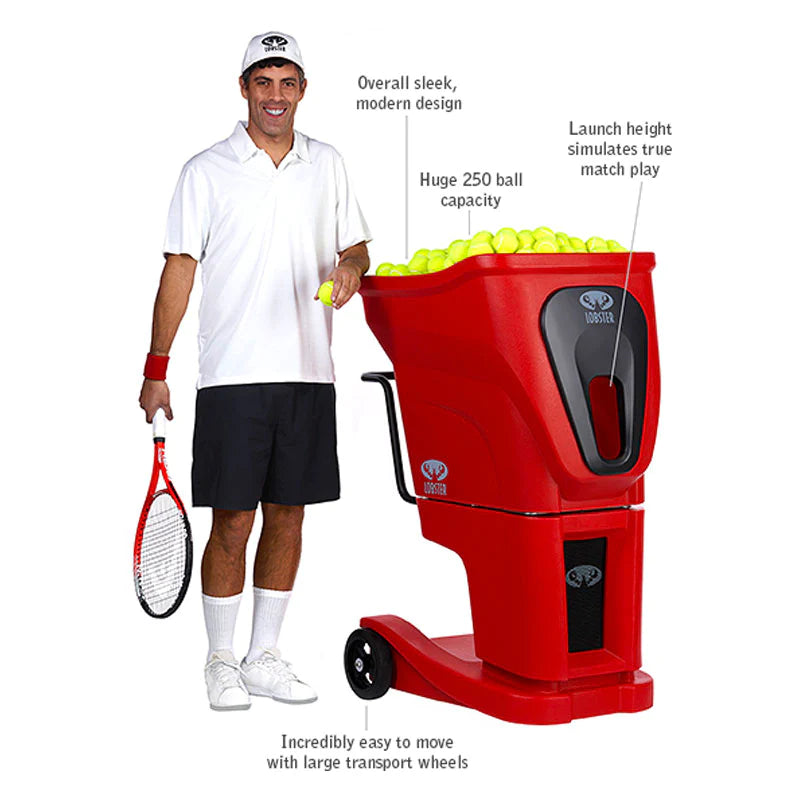 Lobster Phenom 2 Professional Tennis Ball Machine