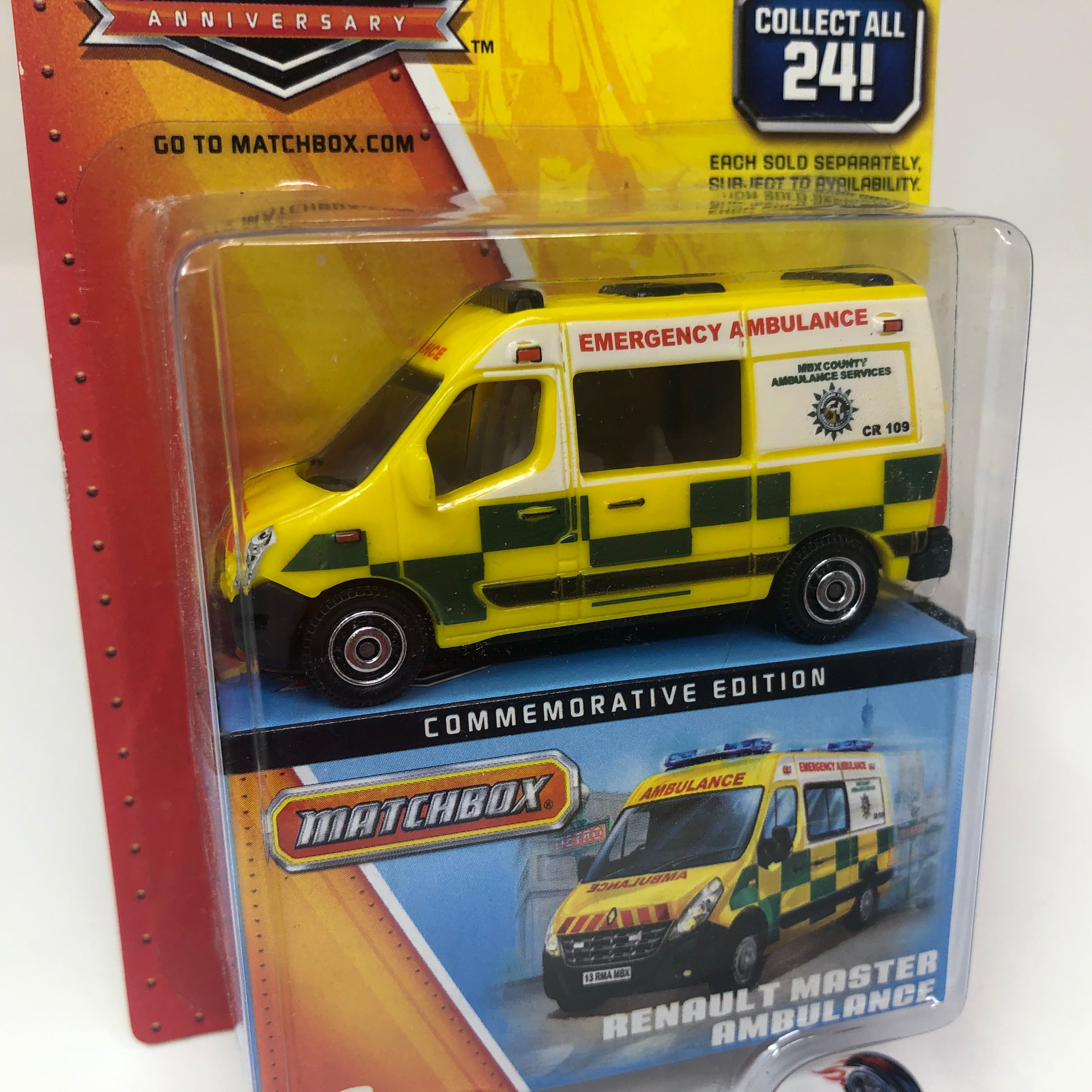 Renault Master Ambulance * Matchbox 60th Anniverary、mySite、hgirdovlk
