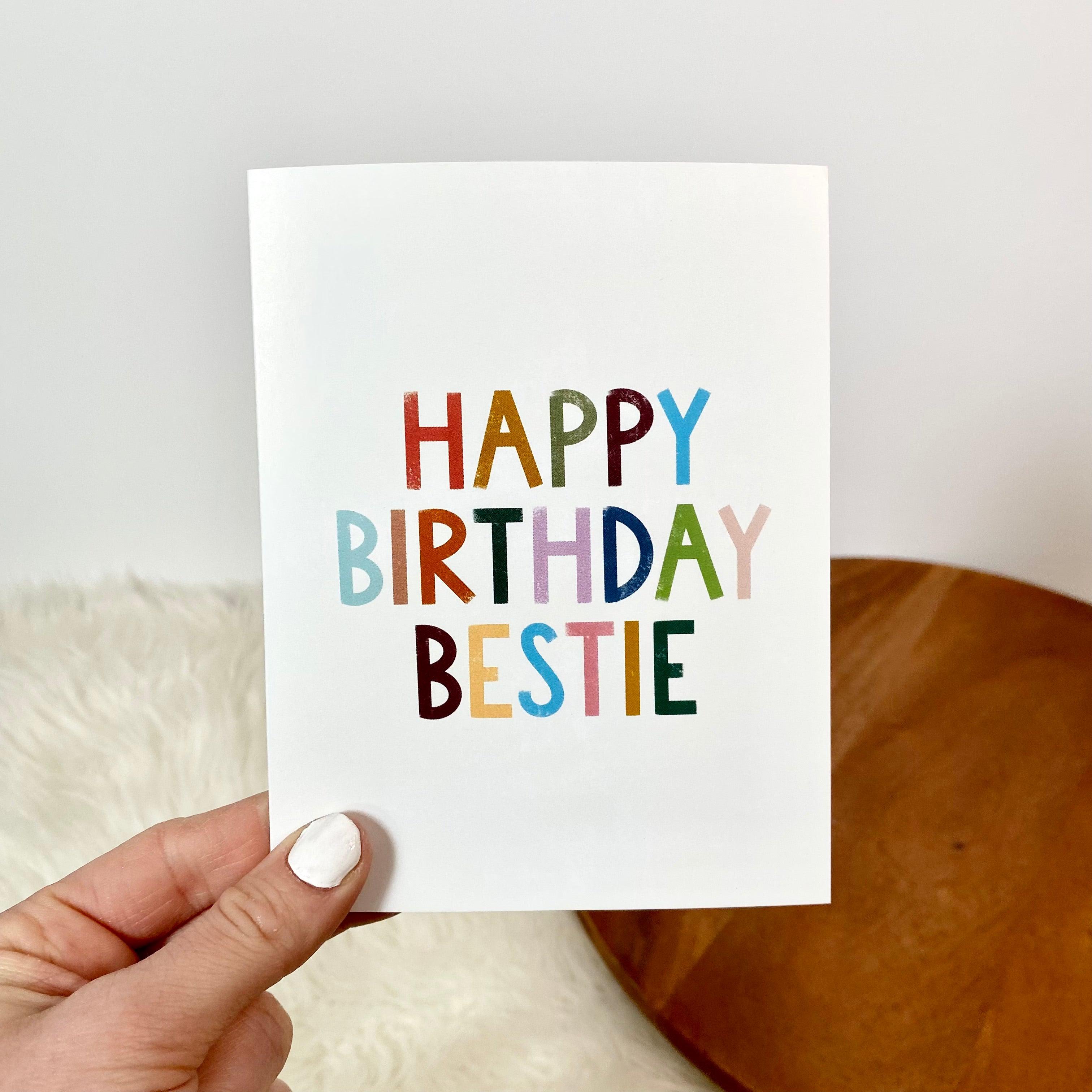  Bestie Birthday Card、mySite、elrpsem3k