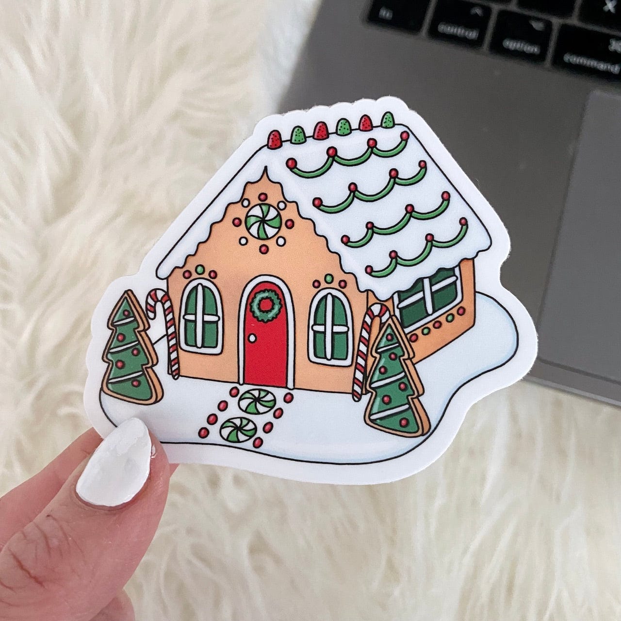  Gingerbread House Sticker、mySite、elrpsem3k