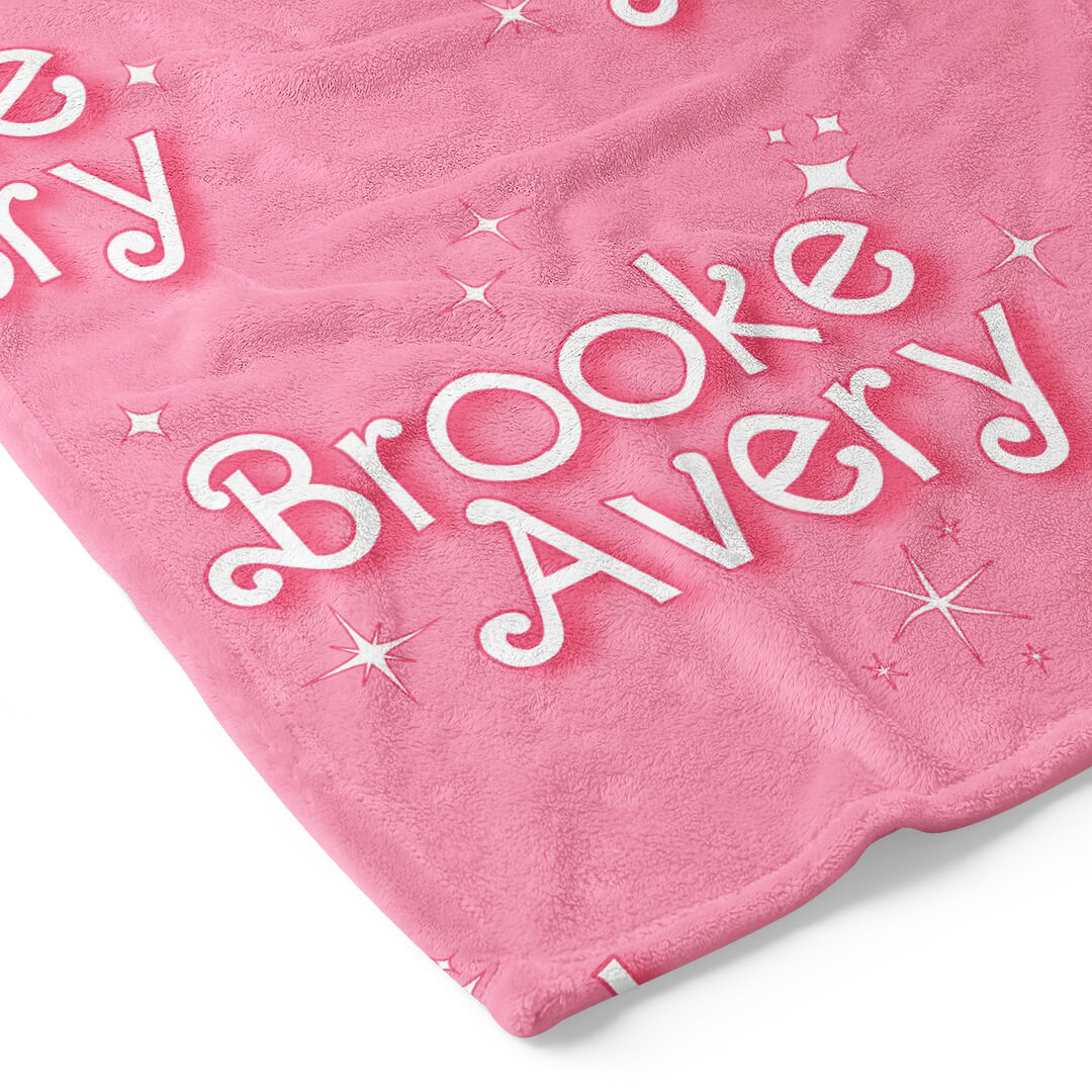 Sparkle Girl | Personalized Kids Blanket、mySite、layawaytickets