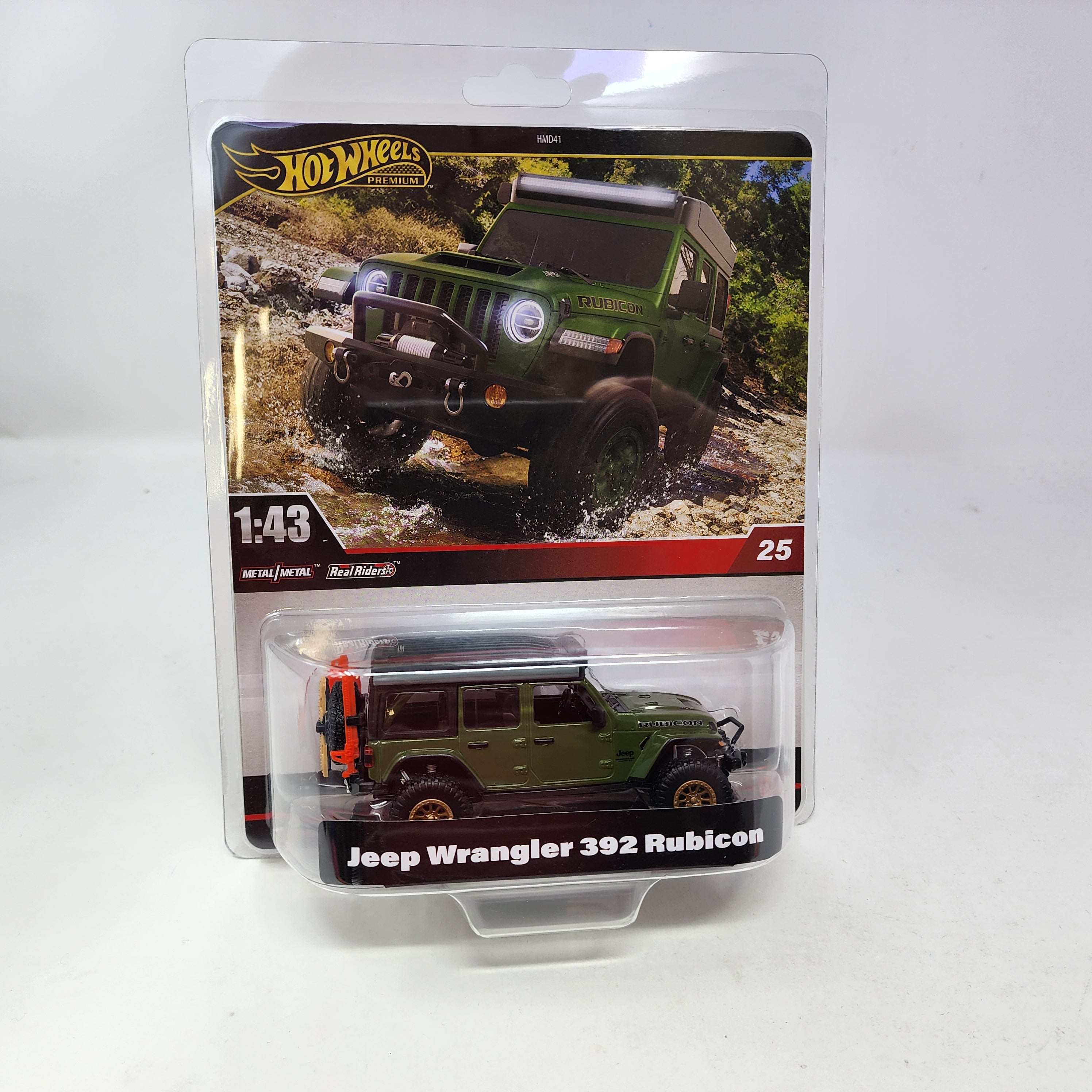Jeep Wrangler 392 Rubicon * GREEN * 2025 Hot Wheels 1:43 Scale Series Case H、mySite、hgirdovlk