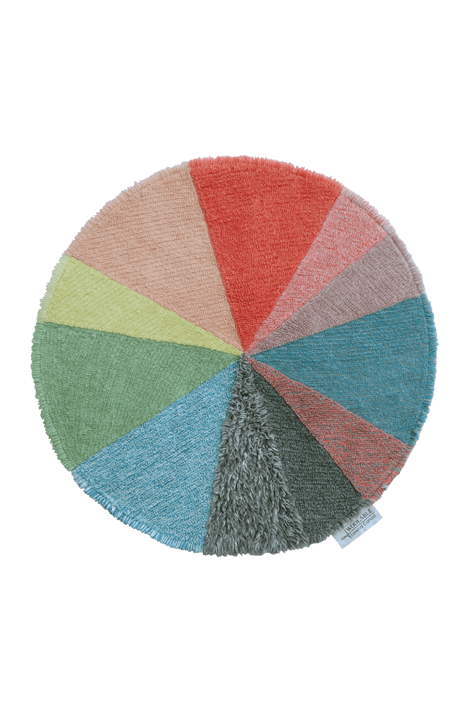 WOOL ROUND RUG PIE CHART、mySite、gigharbornorthrealestate