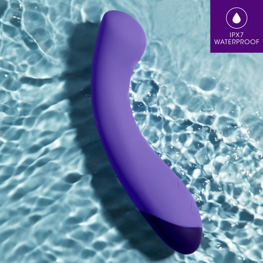 Wellness By Blush™ | G Ball G-Spot Purple UltraSilk® Vibrator - Made with Puria™ Silicone、mySite、bottomscart
