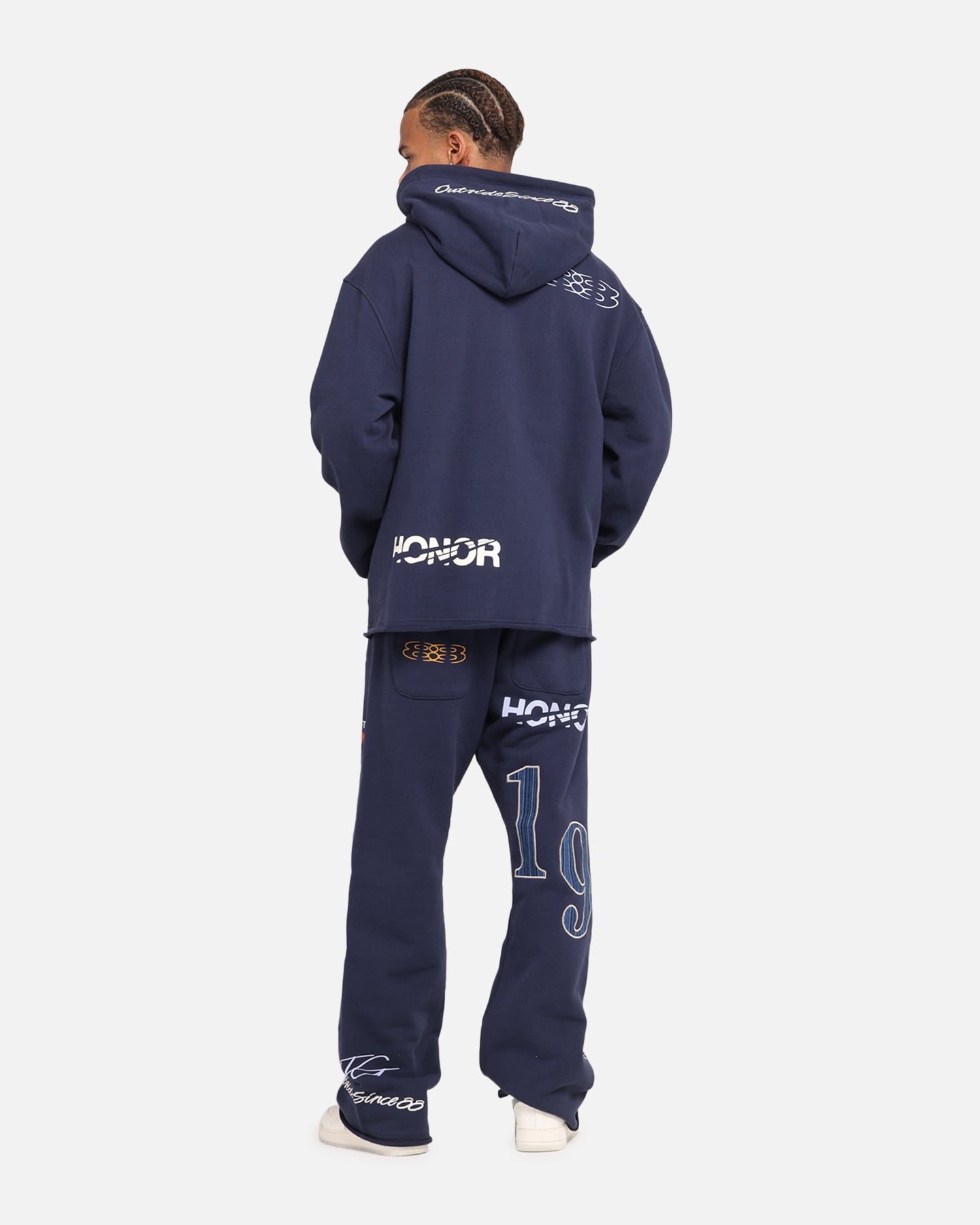 Honor The Gift 1988 Full Zip Hoodie Navy、mySite、zt4zffjzw