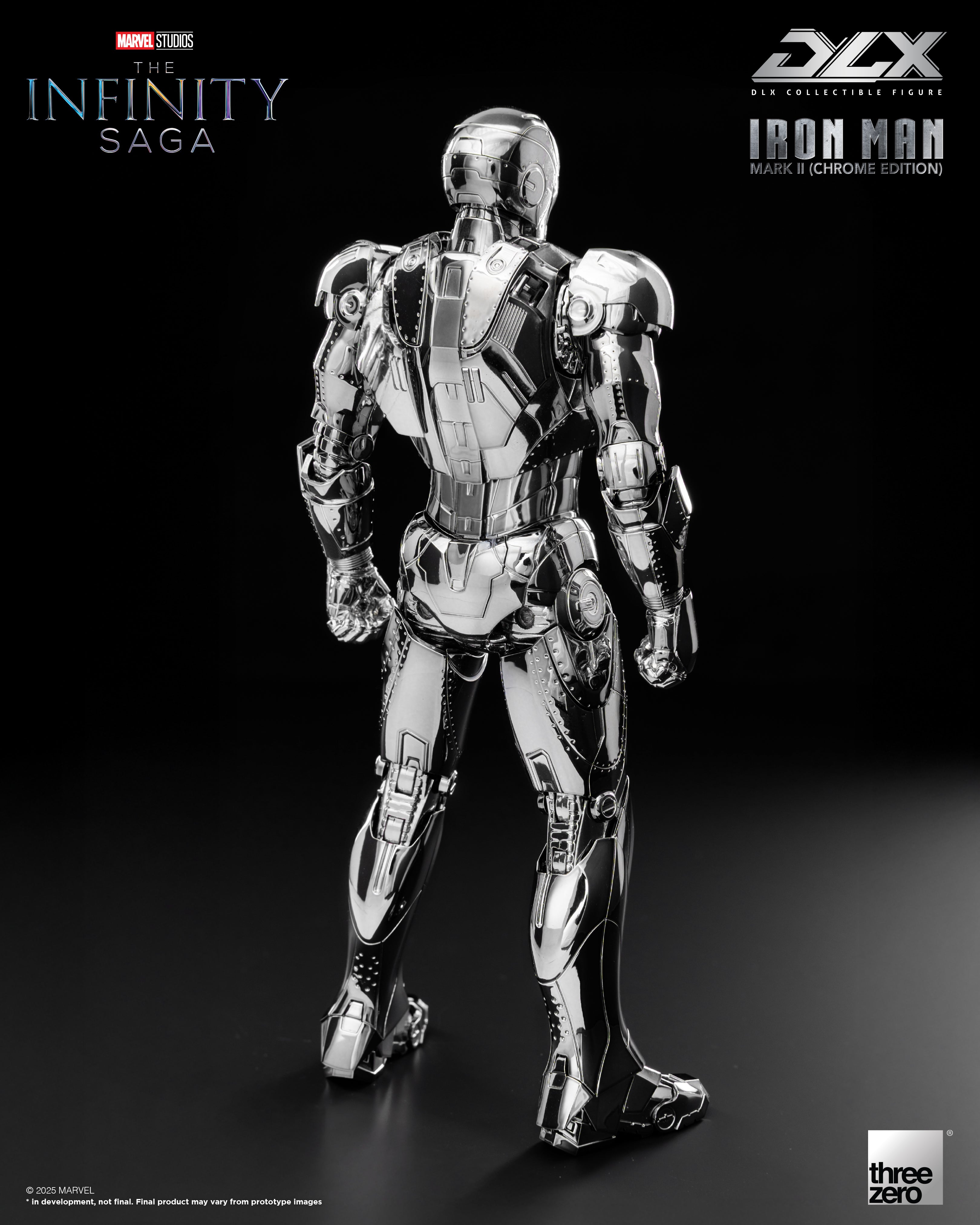 Threezero Marvel Studios: The Infinity Saga DLX Iron Man Mark 2 (Chrome Edition)、mySite、hgirdovlk