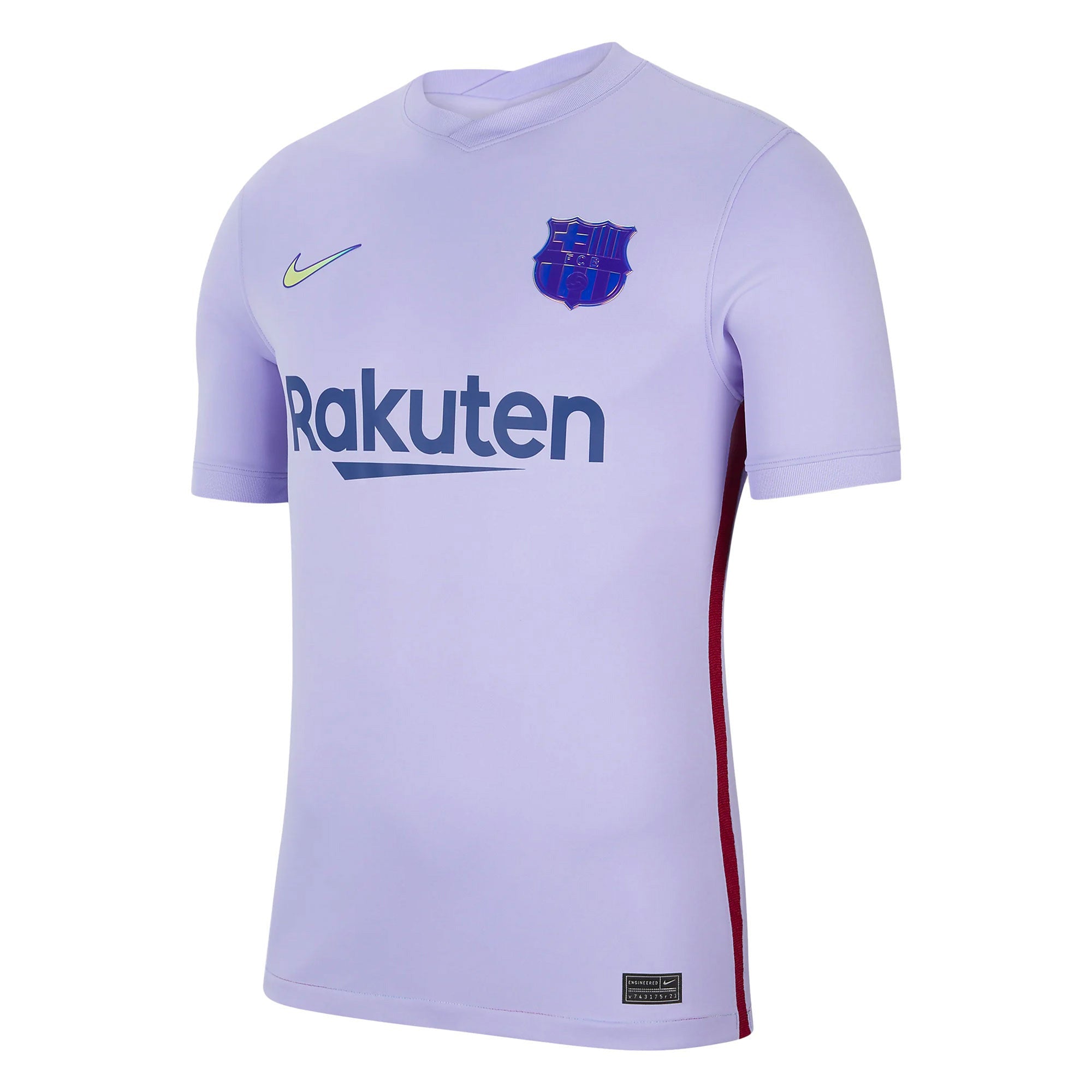 Nike Kids FC Barcelona 2021/22 Away Jersey Purple Pulse、mySite、noshort