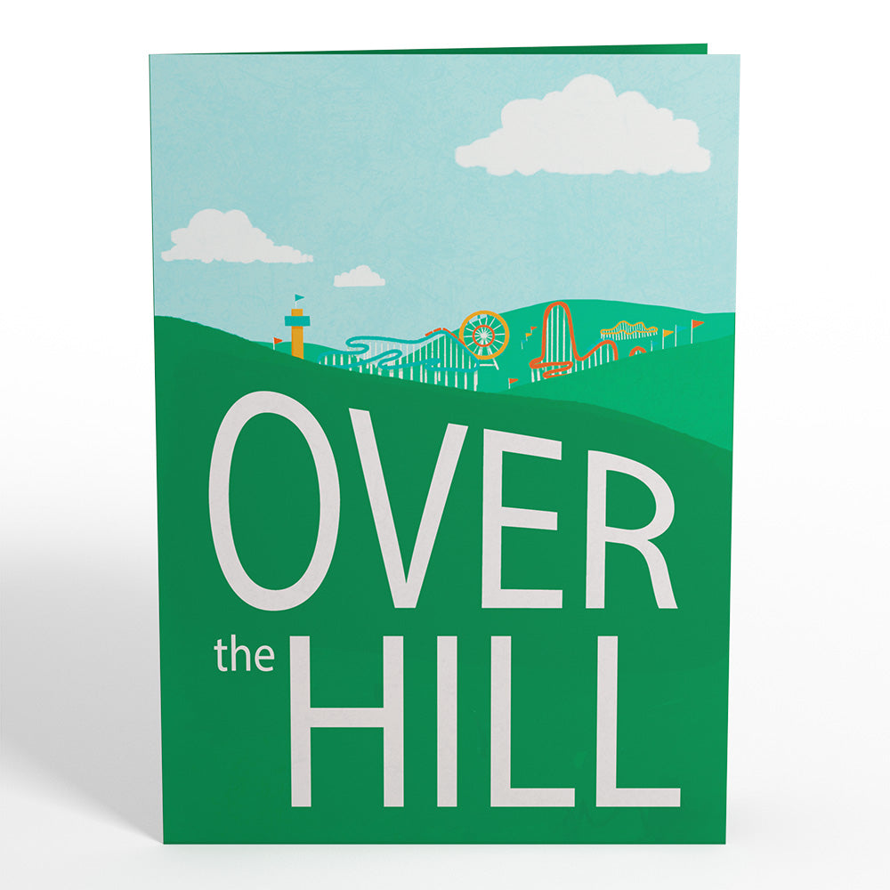 Over the Hill Birthday Pop-Up Card、mySite、solidvoid