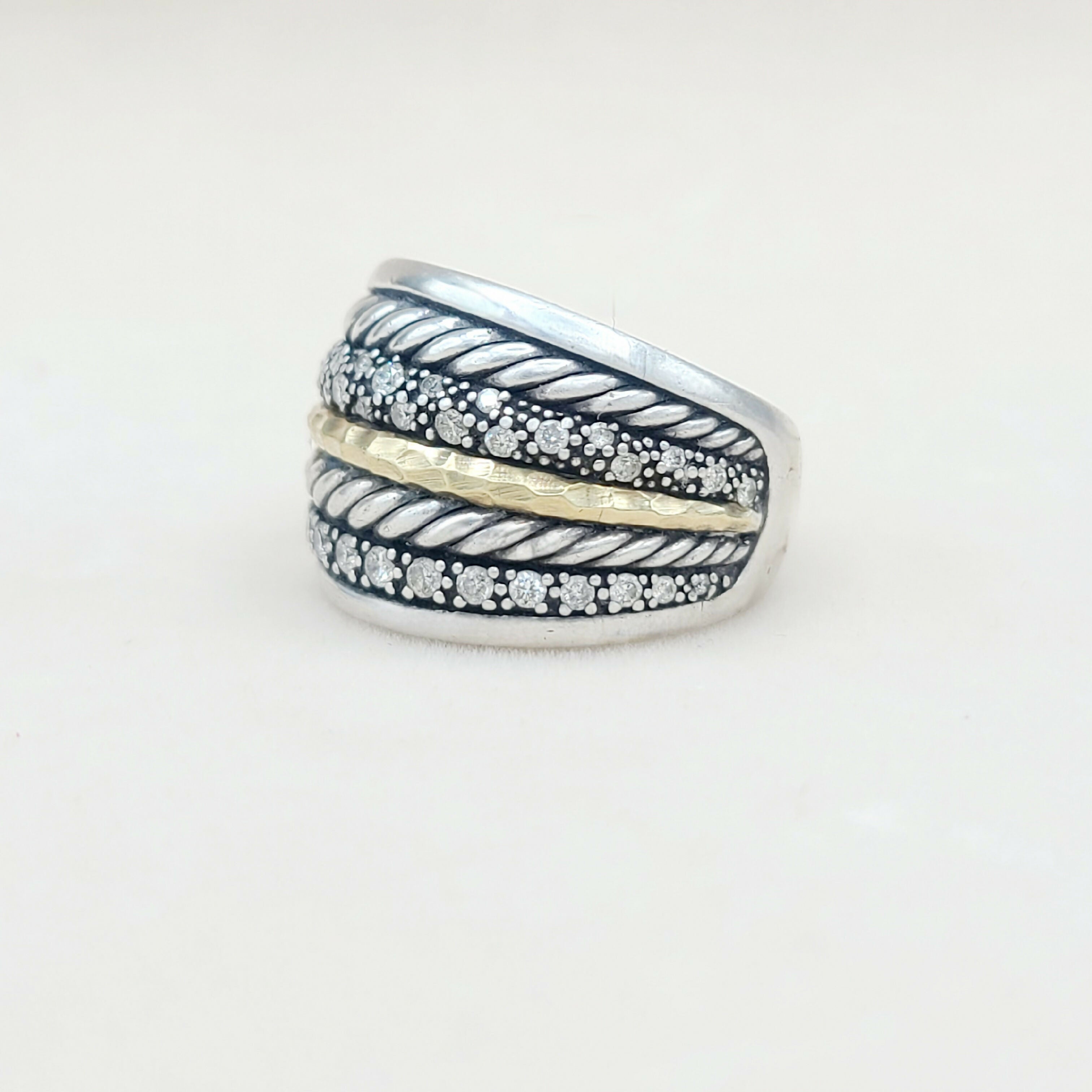 David Yurman Midnight Melange Ring 鈥?Diamonds & Gold、mySite、hinf8tx79