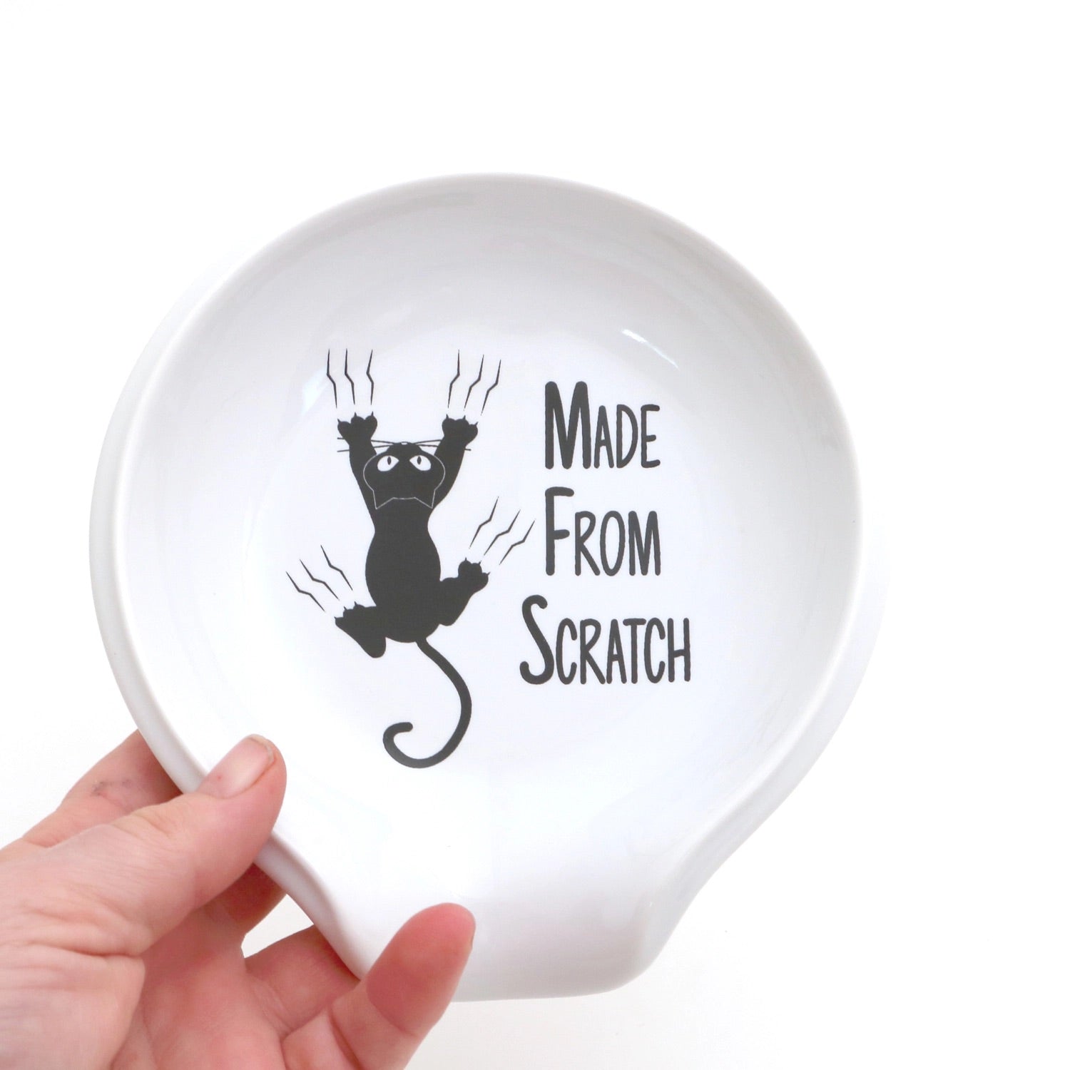 Made from Scratch Cat Spoon Rest、mySite、g9winljtr