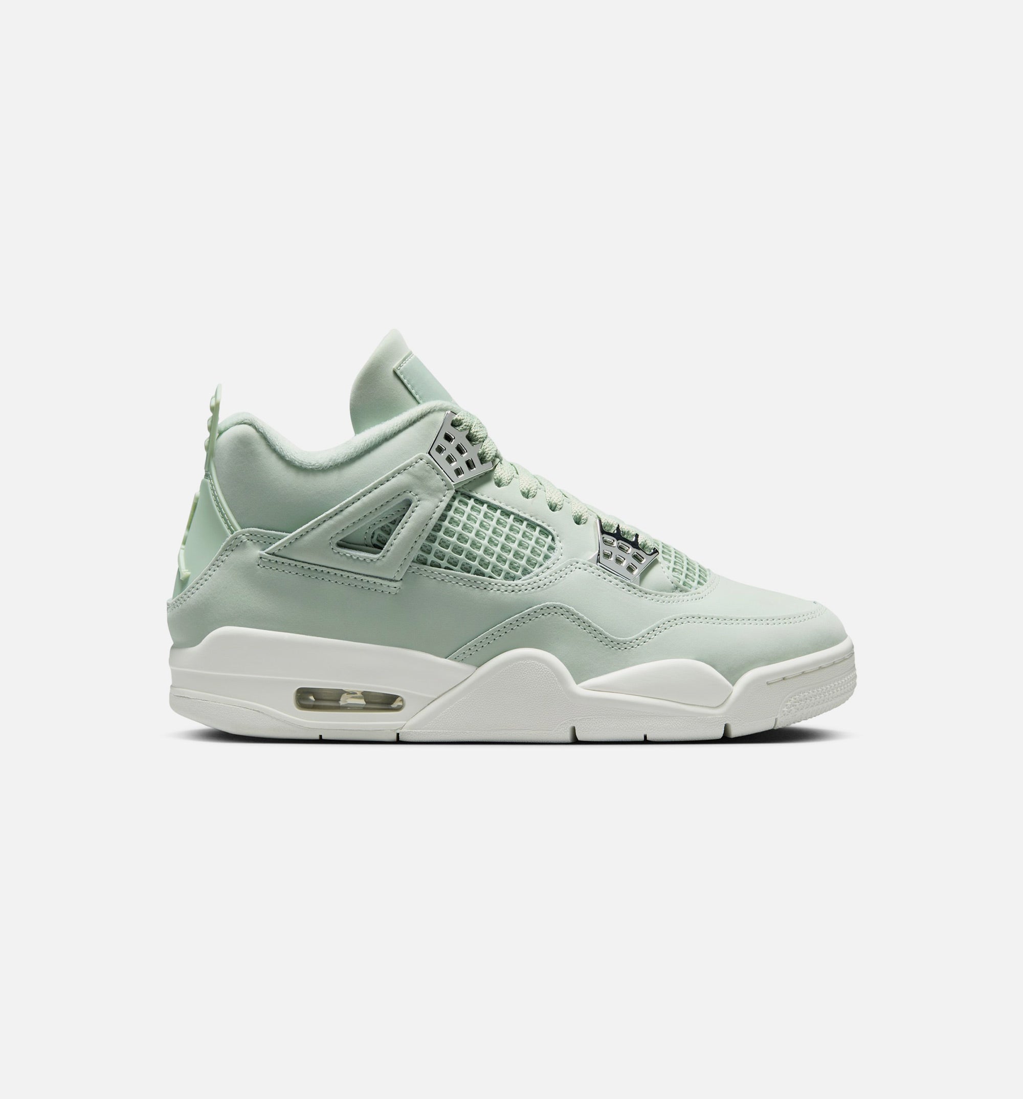 Air Jordan 4 Retro Abundance Womens Lifestyle Shoe - Seafoam/Sail/Metalic Silver、mySite、dreamappss