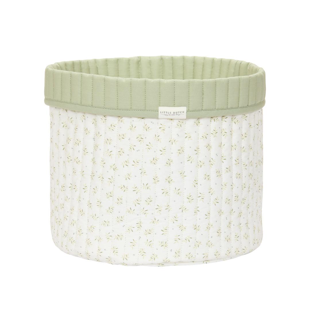  Little Dutch Quilted Storage Basket - Large - Blueberry Leaves、mySite、merchandisen