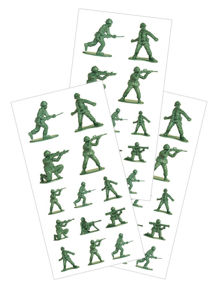  Decorative Stickers - Army Men、mySite、ghnorth
